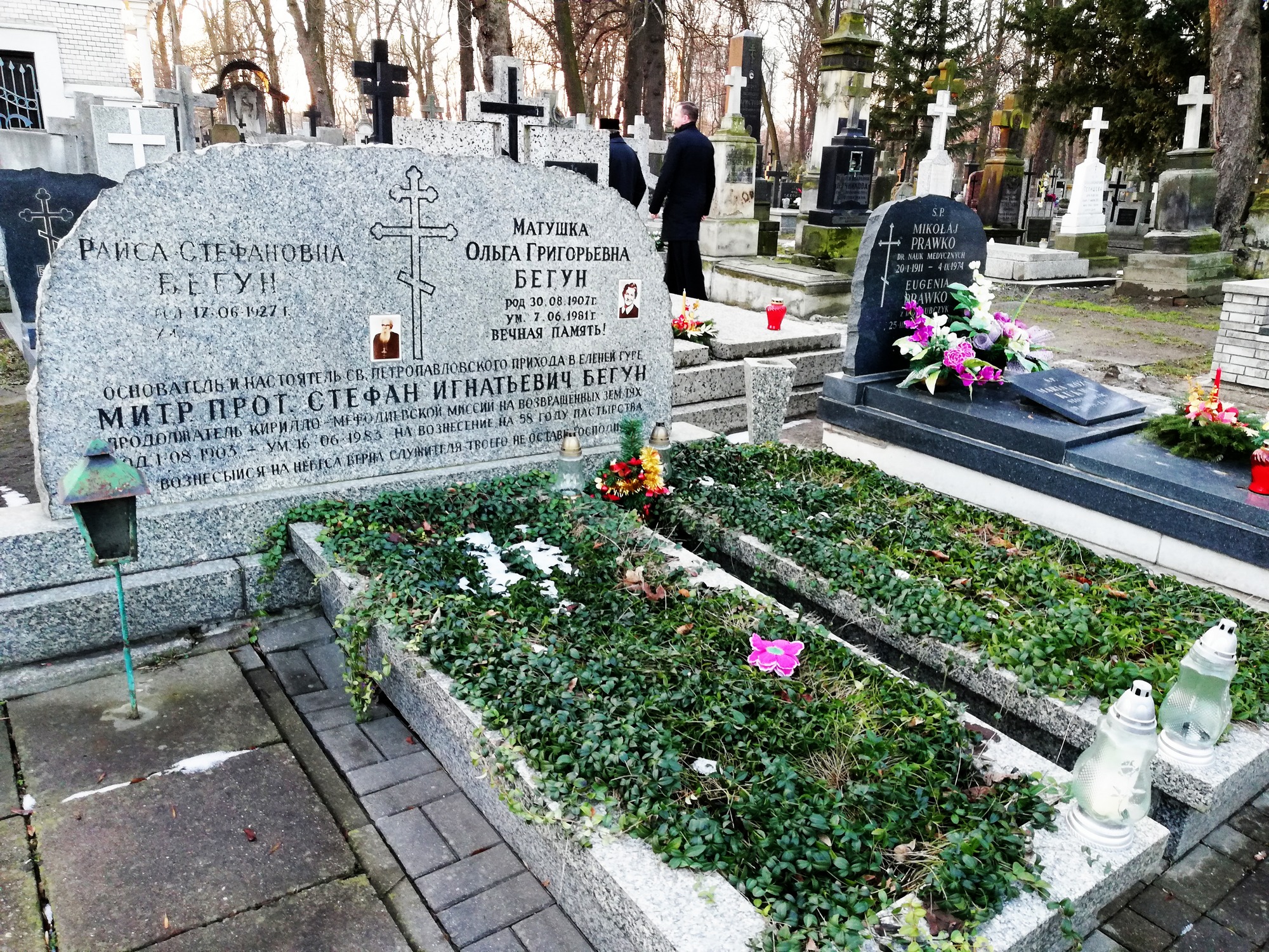 The Orthodox cementary on Warsaw