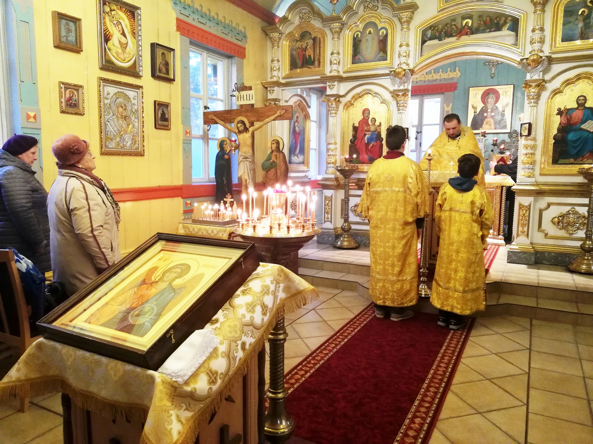 The Orthodox church in Ciechocinek