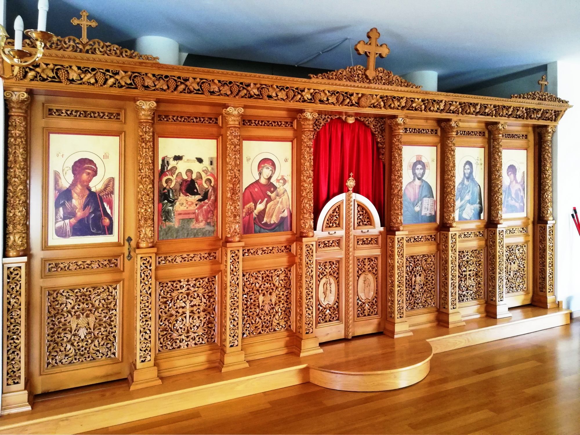 The Orthodox home chapel in Tirana