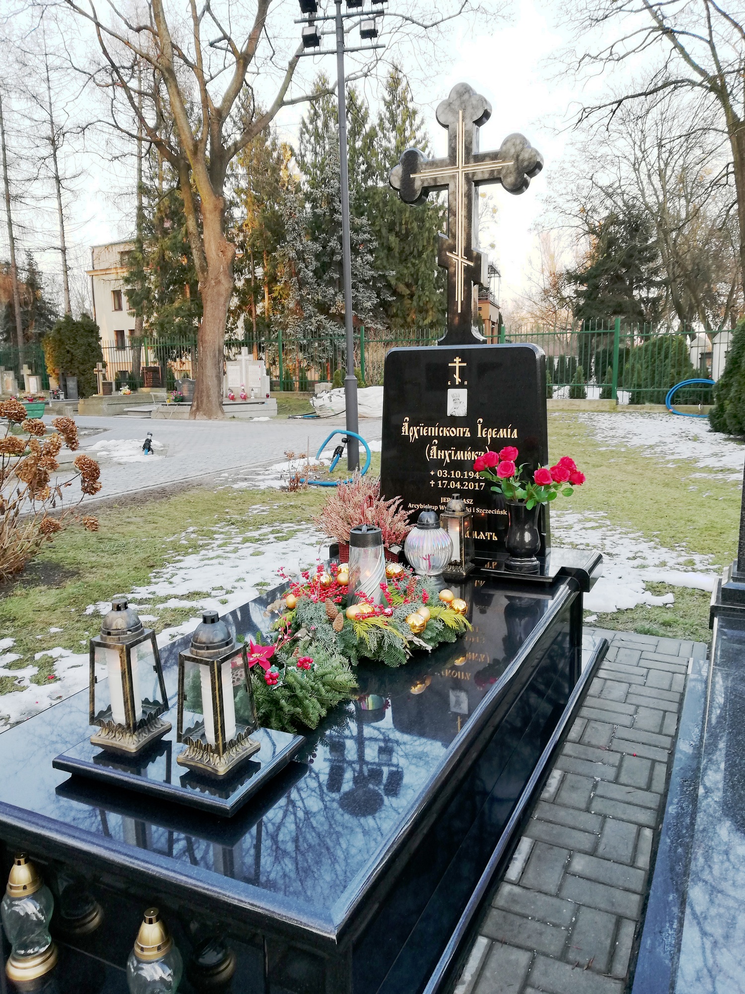 The Orthodox cementary in Warsaw 