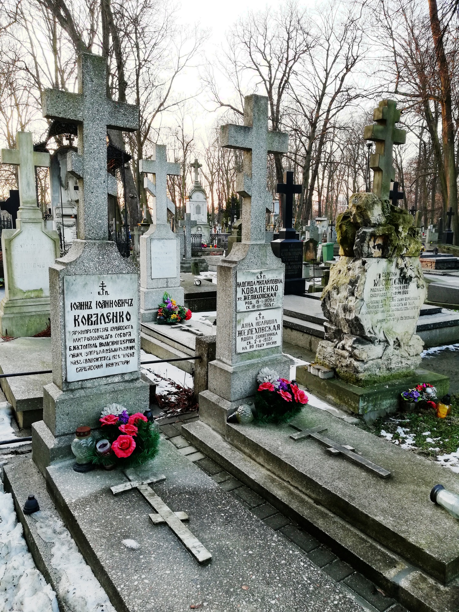 The Orthodox cementary in Warsaw 