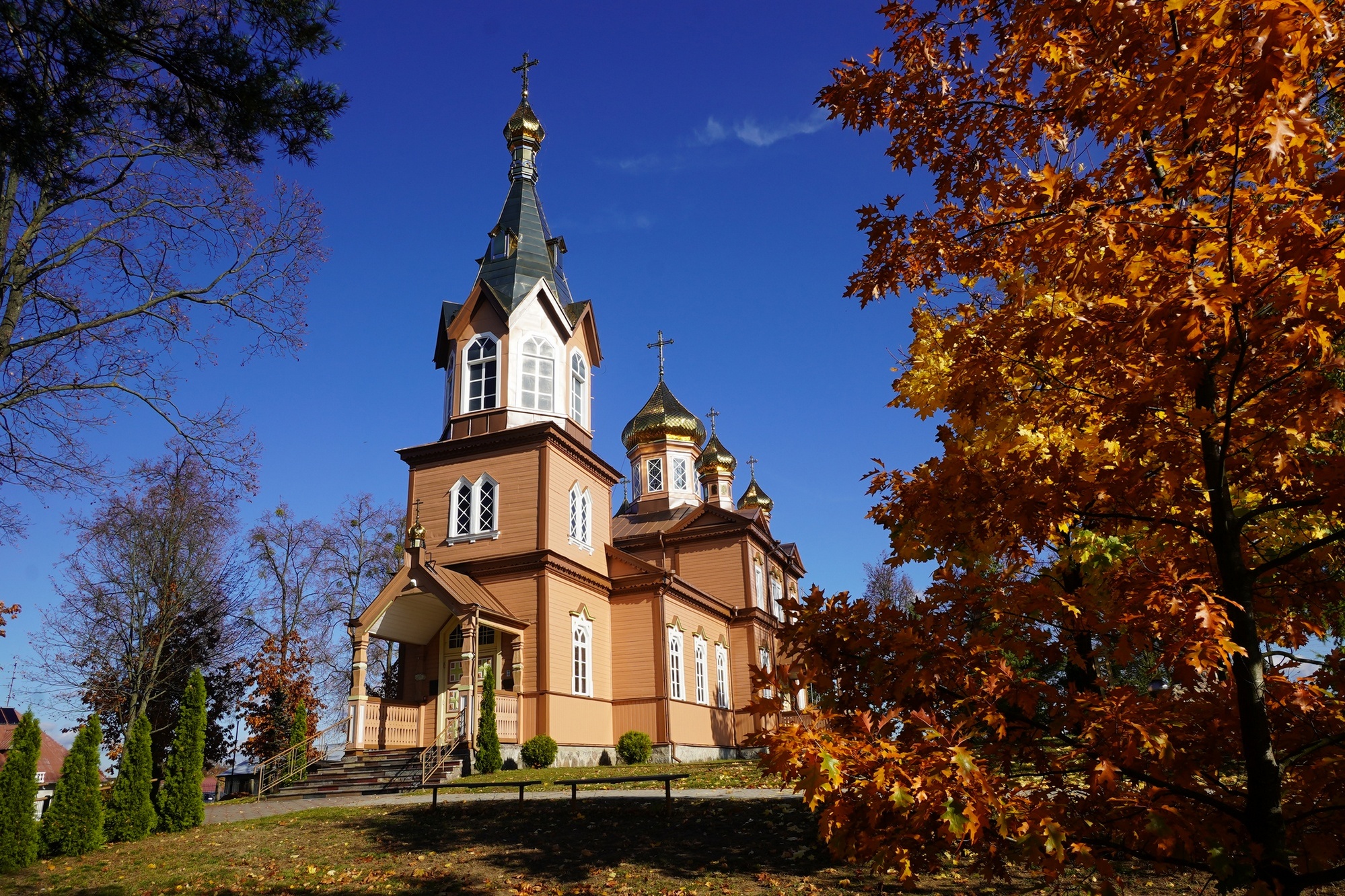 The Orthodox church in Michałowo