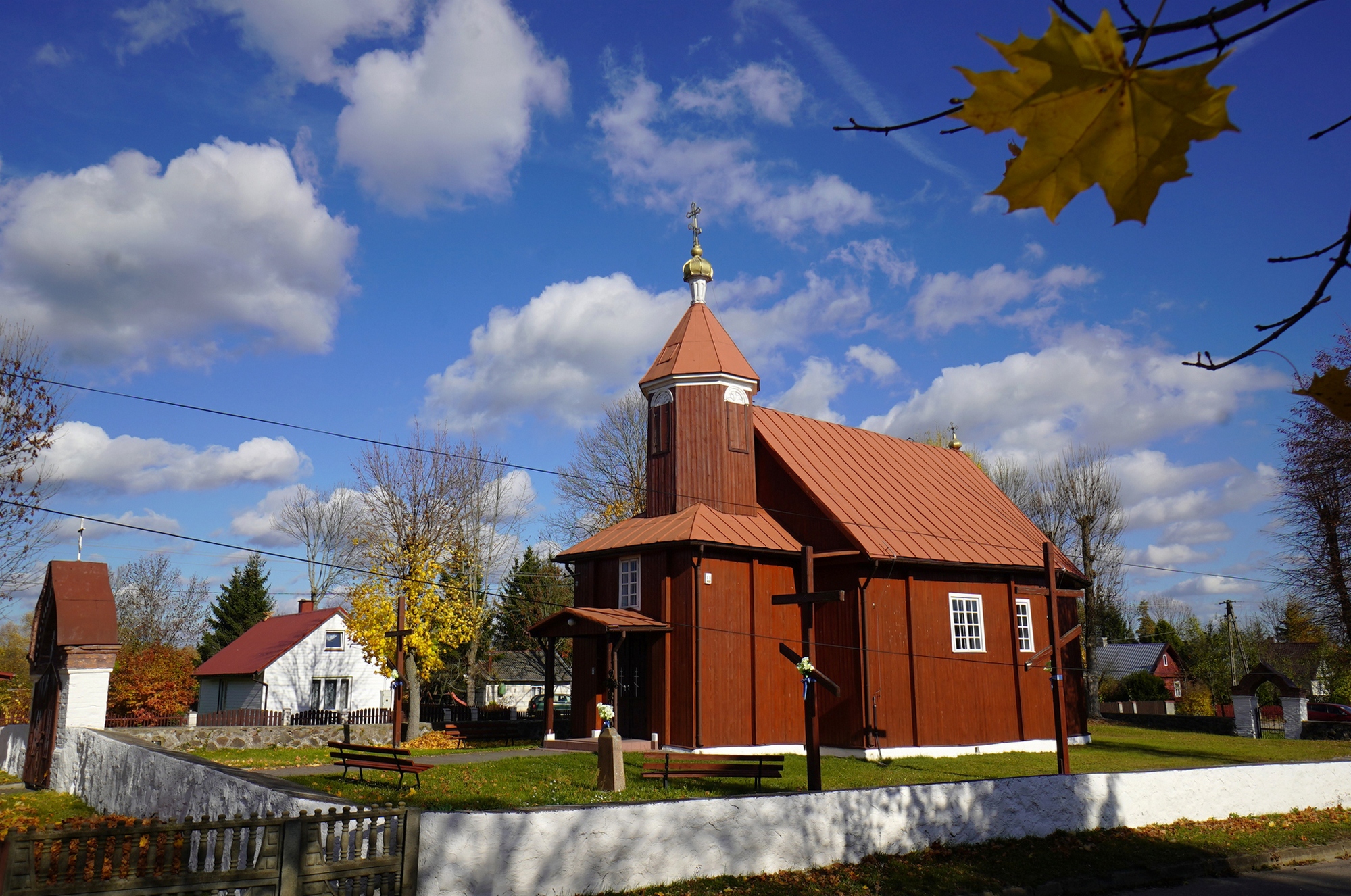 The Orthodox church in Topolany