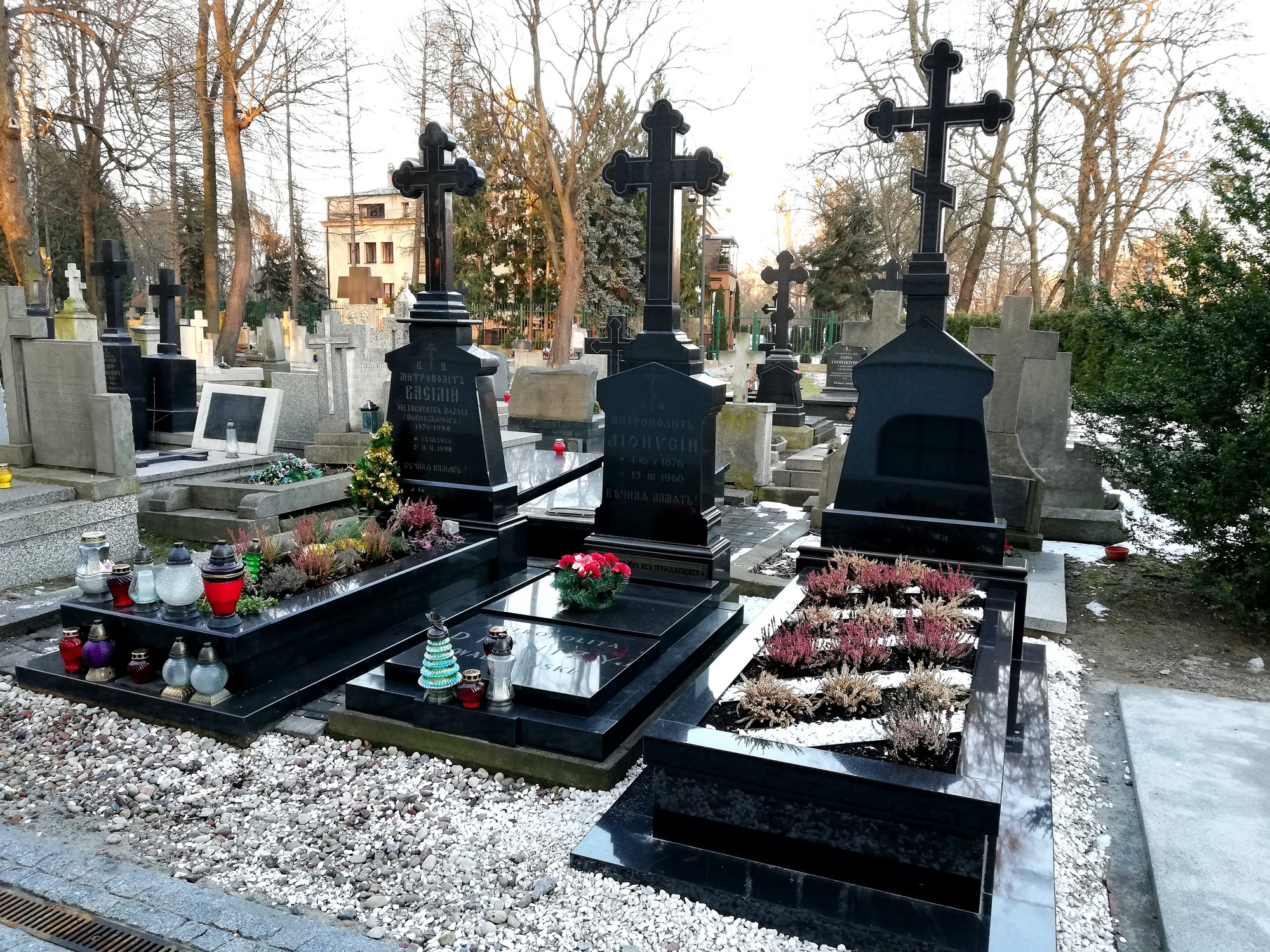 The Orthodox cementary in Warsaw