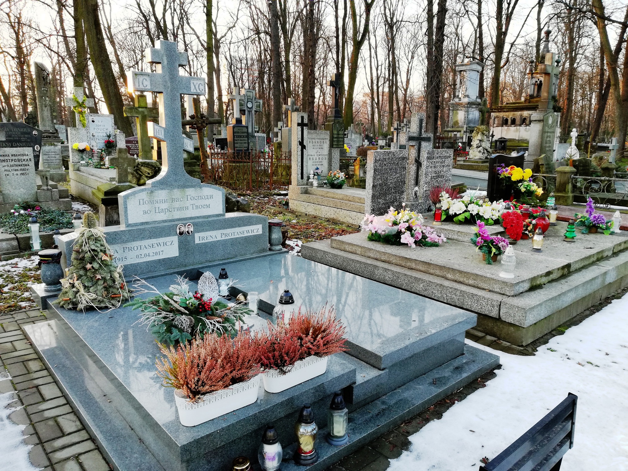 The Orthodox cementary in Warsaw