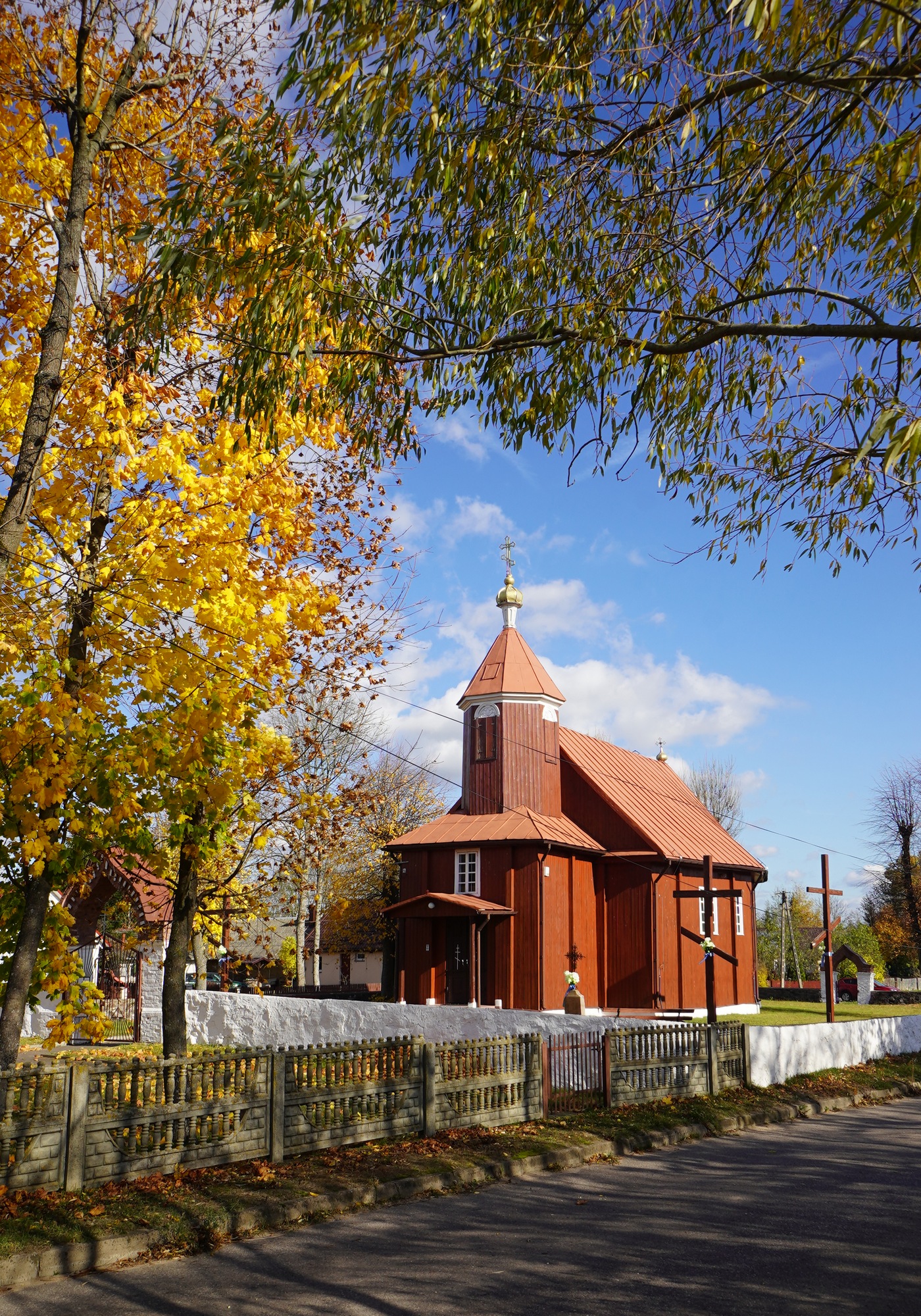 The Orthodox church in Topolany