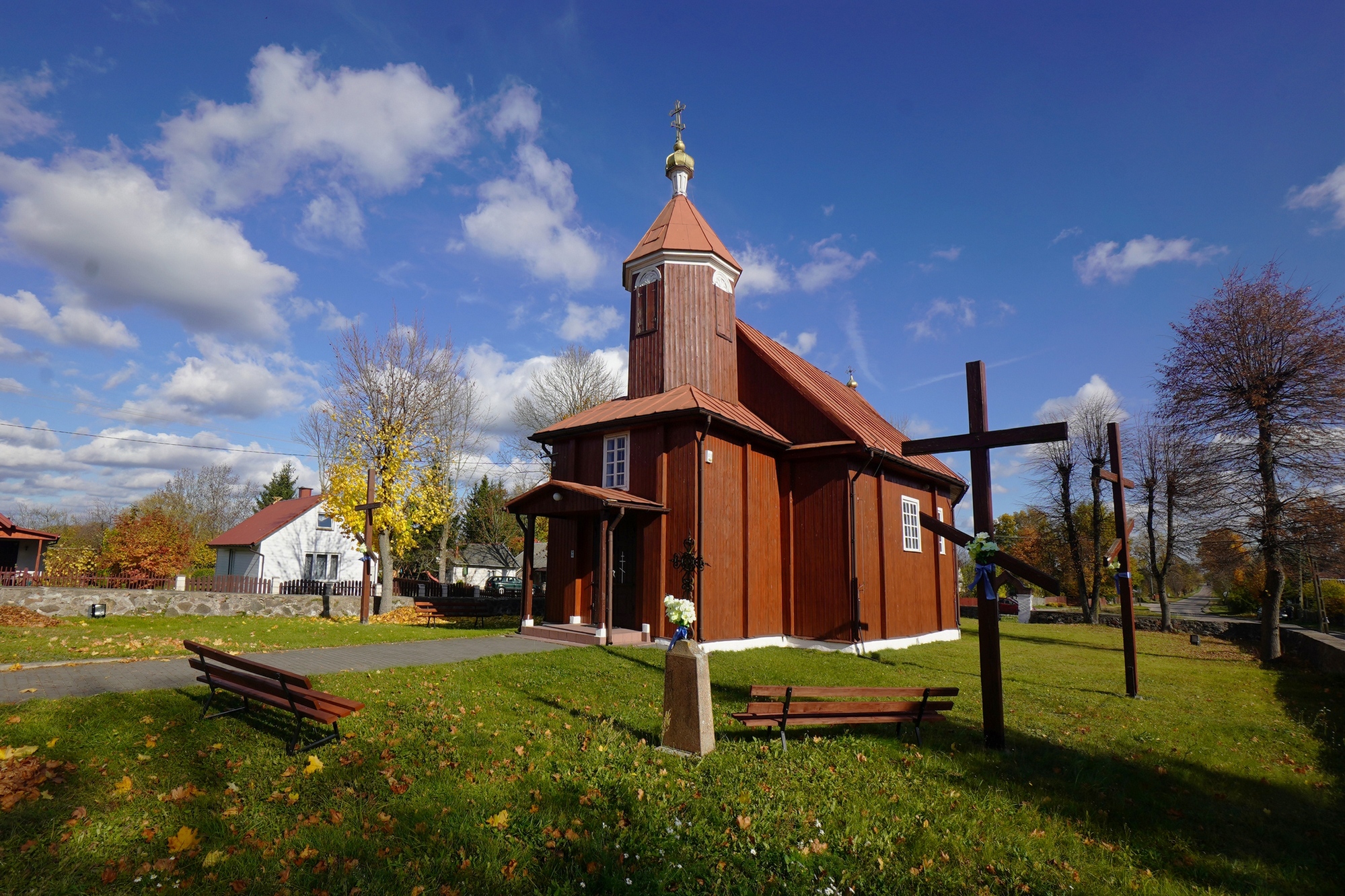 The Orthodox church in Topolany