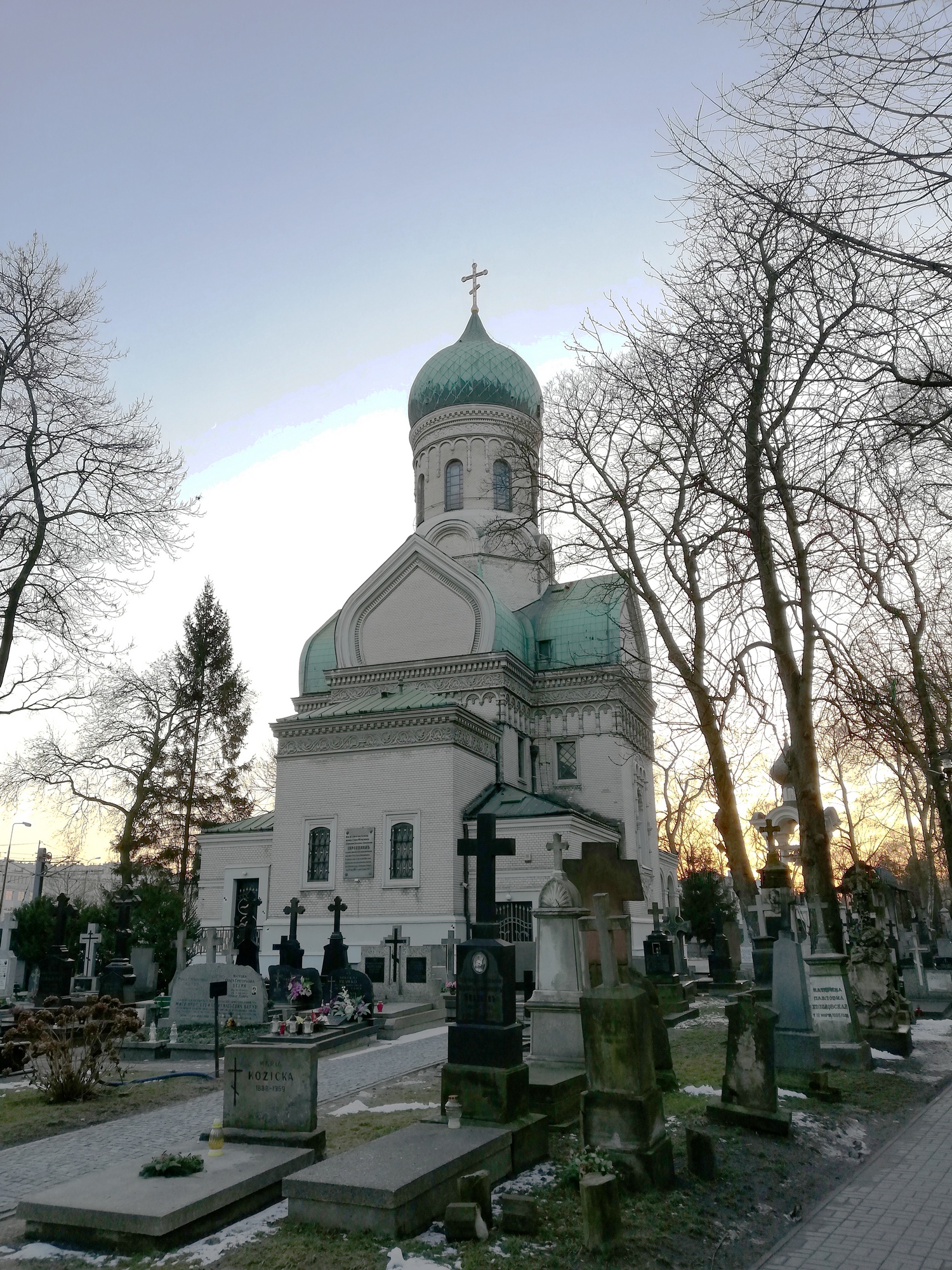 St. John the Climacus Orthodox church in Warsaw