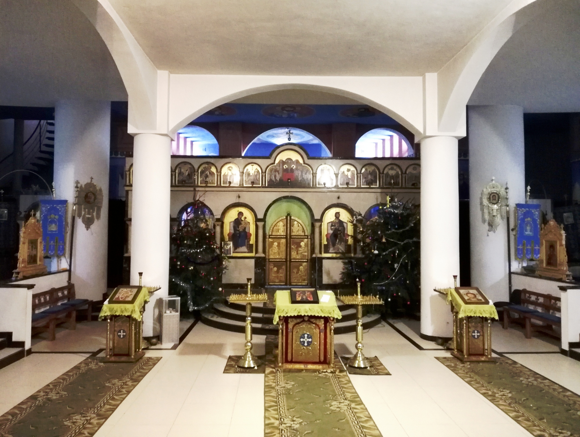 Protection of the Mother of God church in the basement of St.George church in Białystok