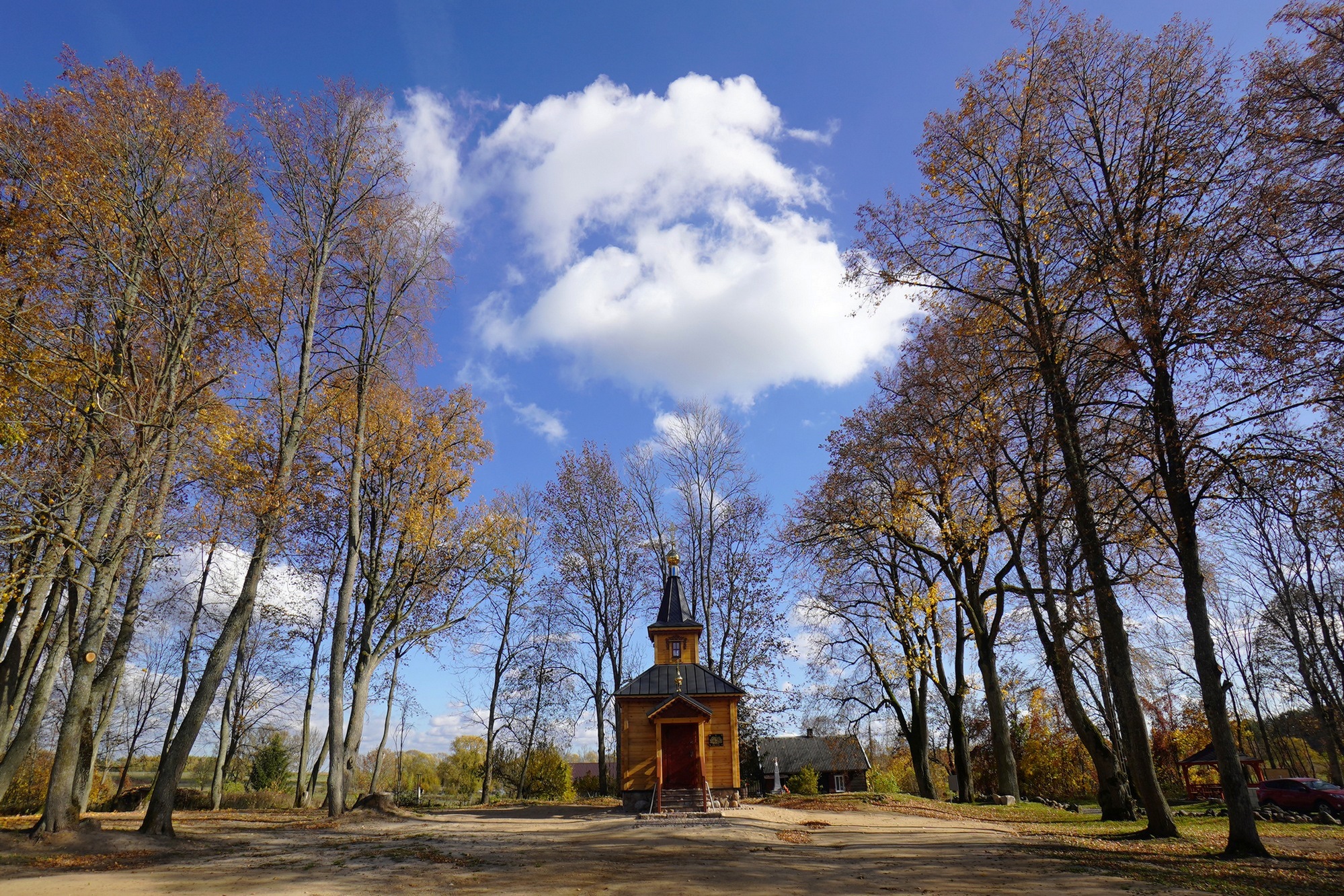 The Orthodox church in Potoka