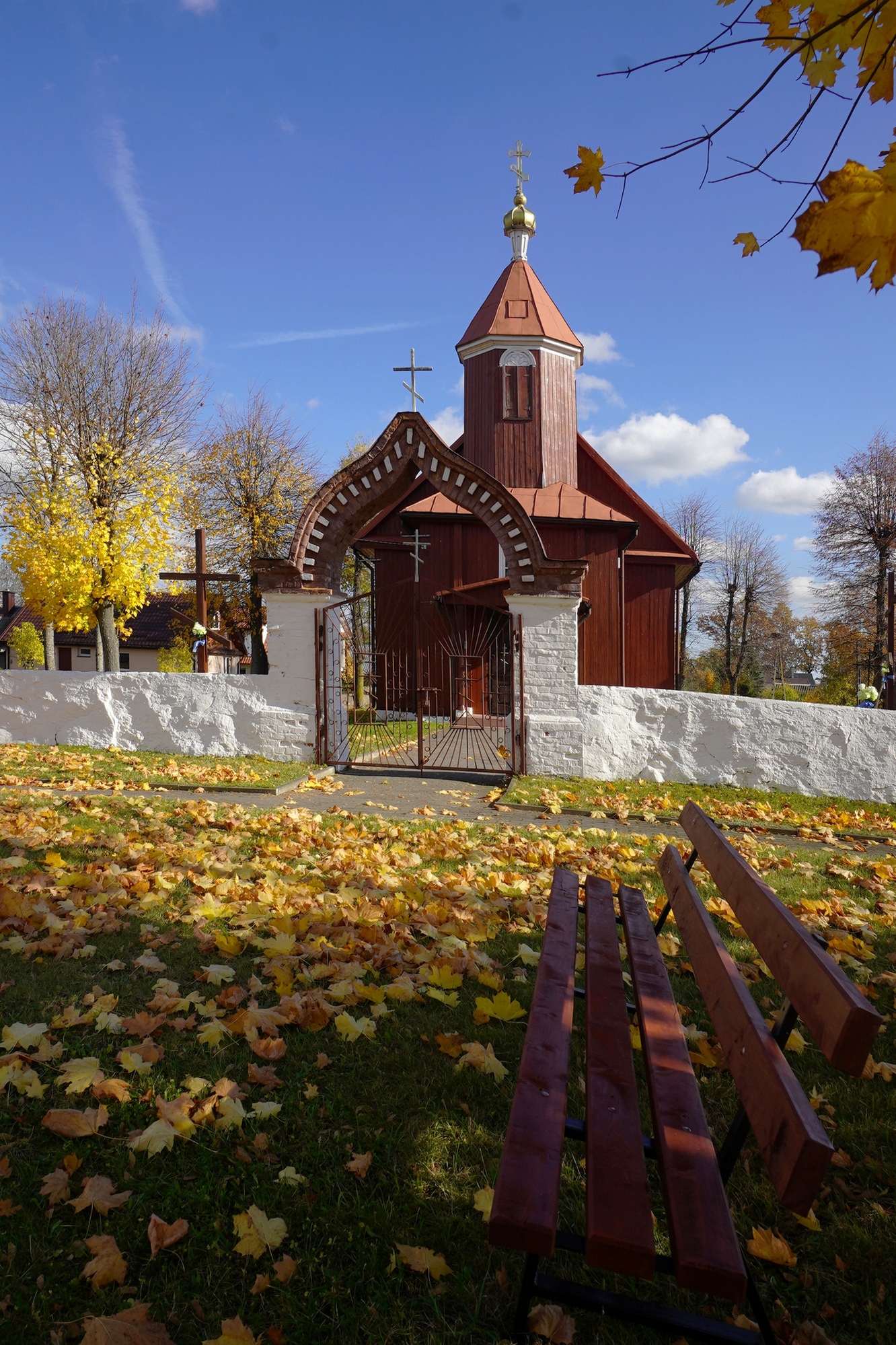 The Orthodox church in Topolany