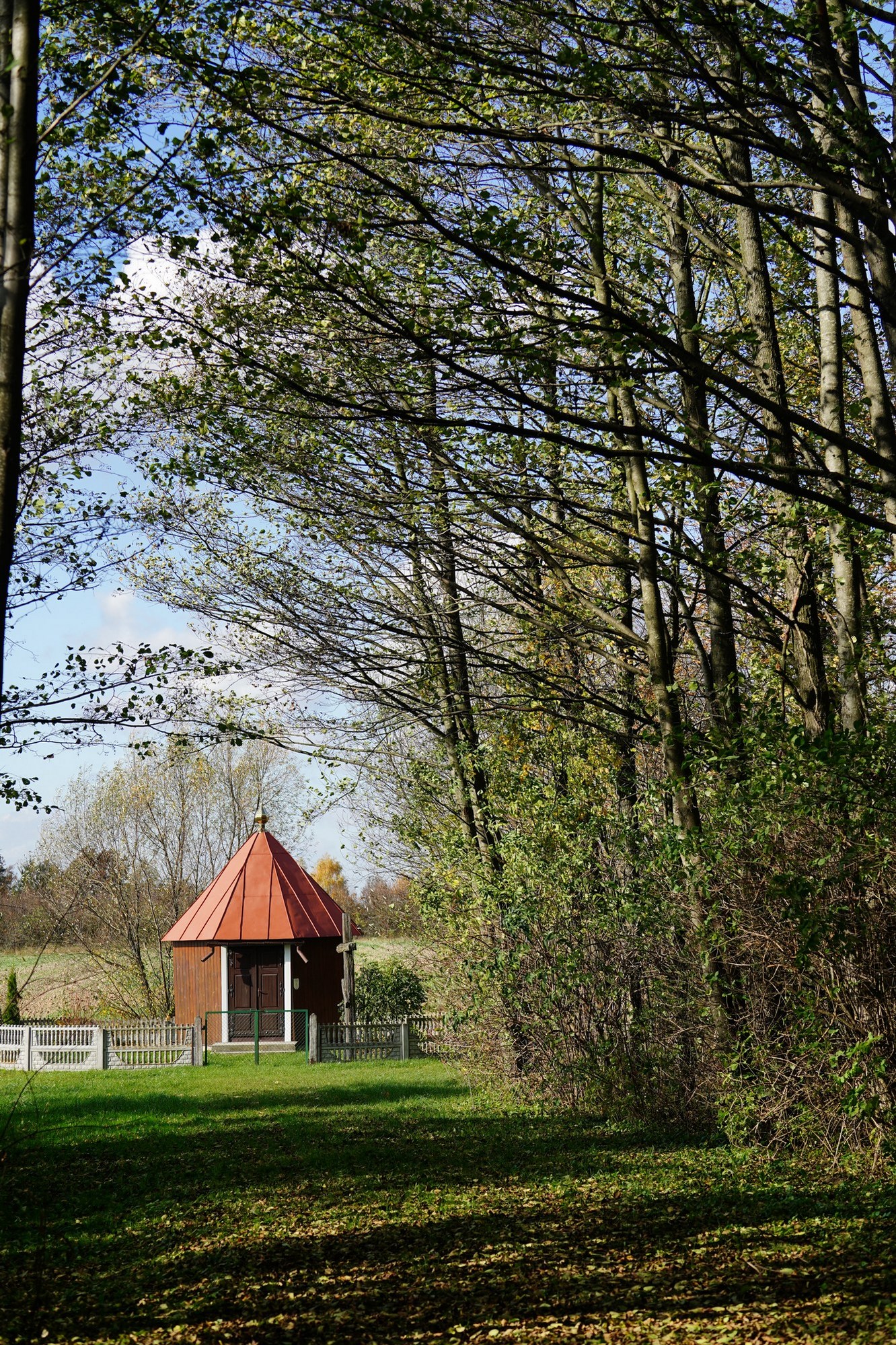 The Orthodox chapel in Piatienka