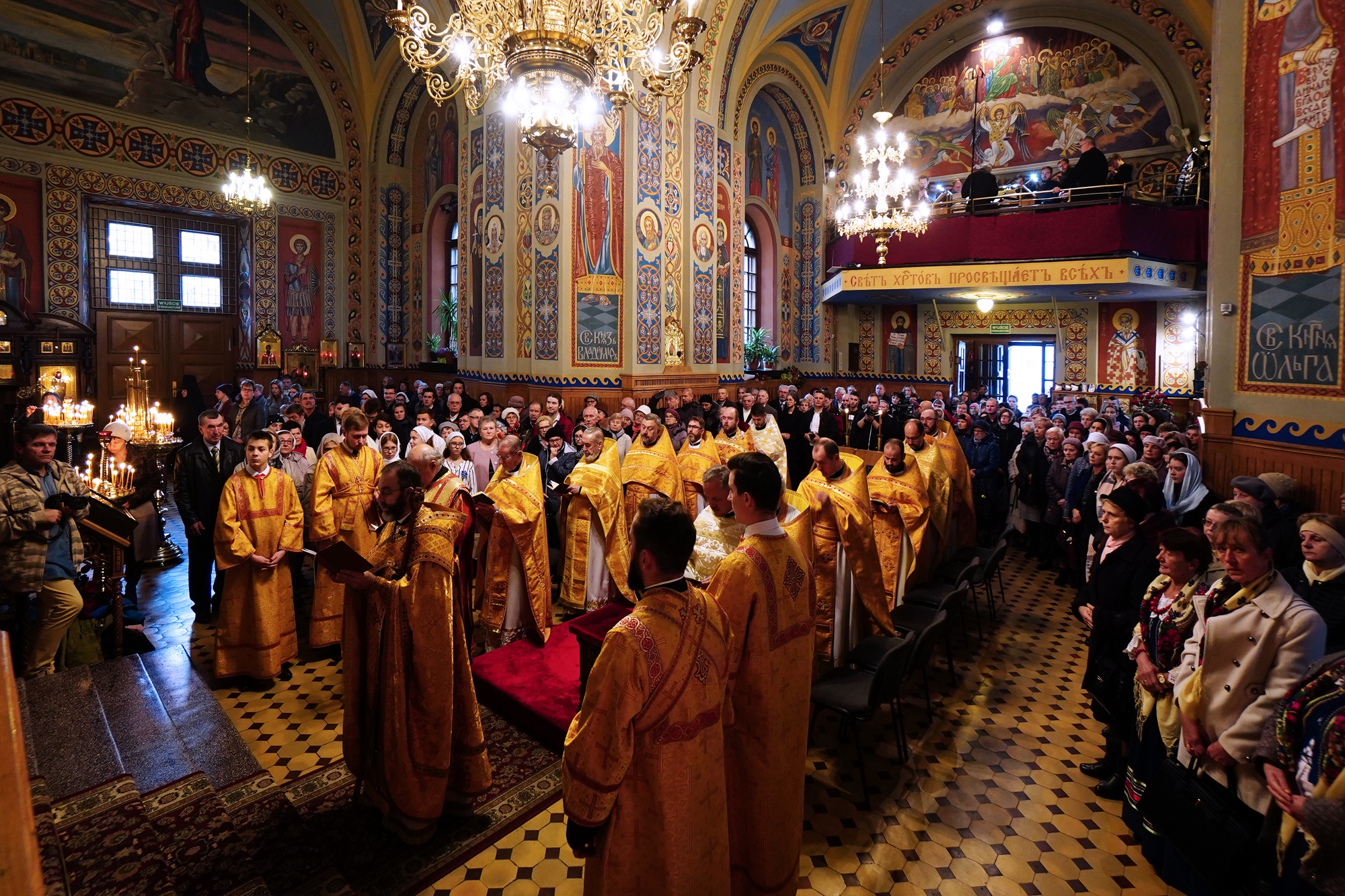 Apostle Jacob Divine Liturgy in St. Nicholas Cathedral in Białystok