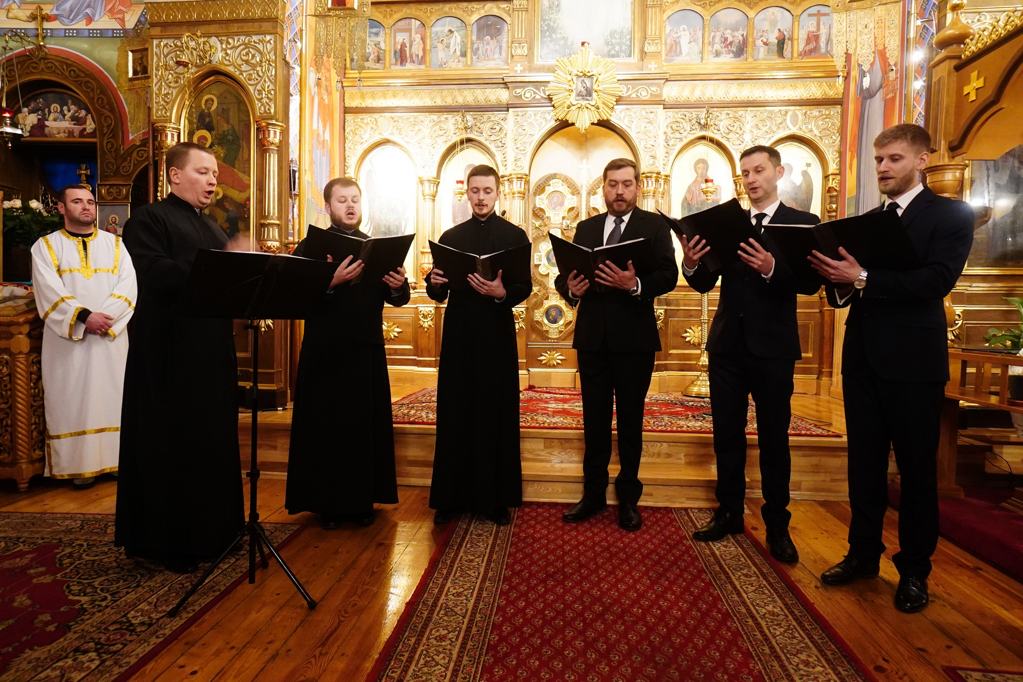 Choirs contcerts in St. Elijah the Prophet Orthodox church in Białystok