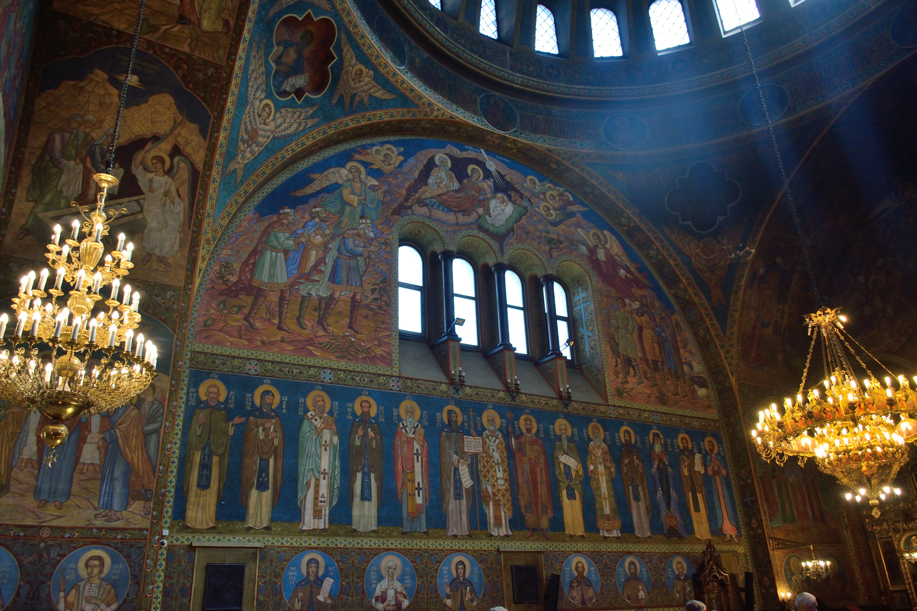 Christ Sun of Justice - in st. Nedelya&#039s cathedral, Sofia