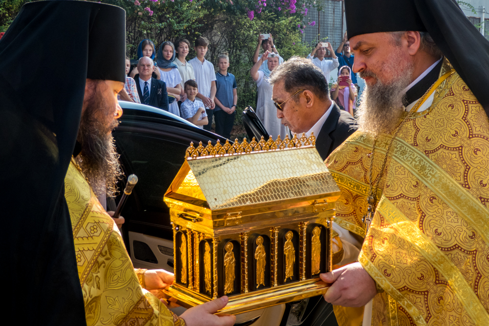 The Sacred Ark with the Cincture of the Mother of God