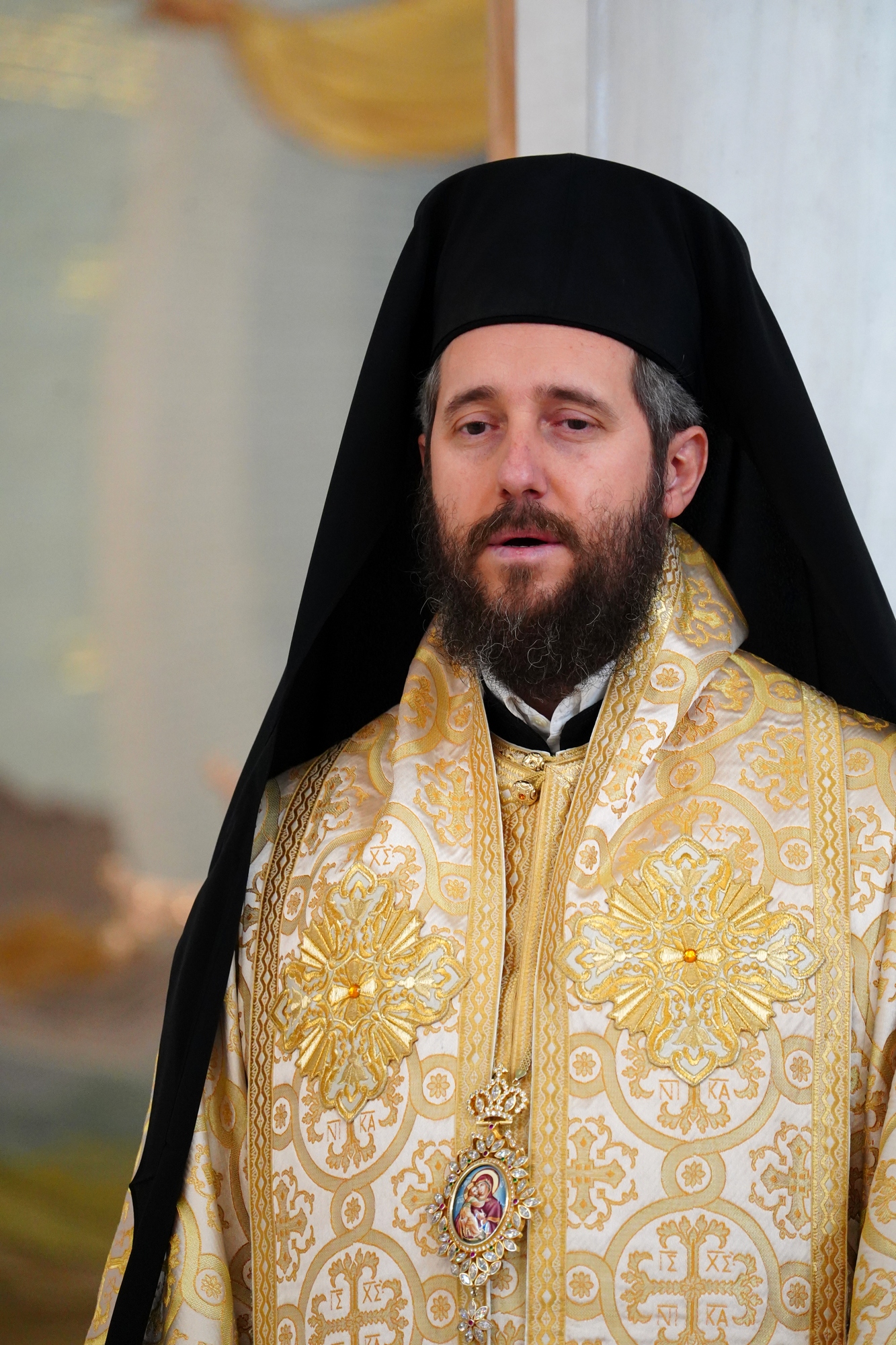 The Divine Liturgy in Ressurestion of Christ Cathedral in Tirana 