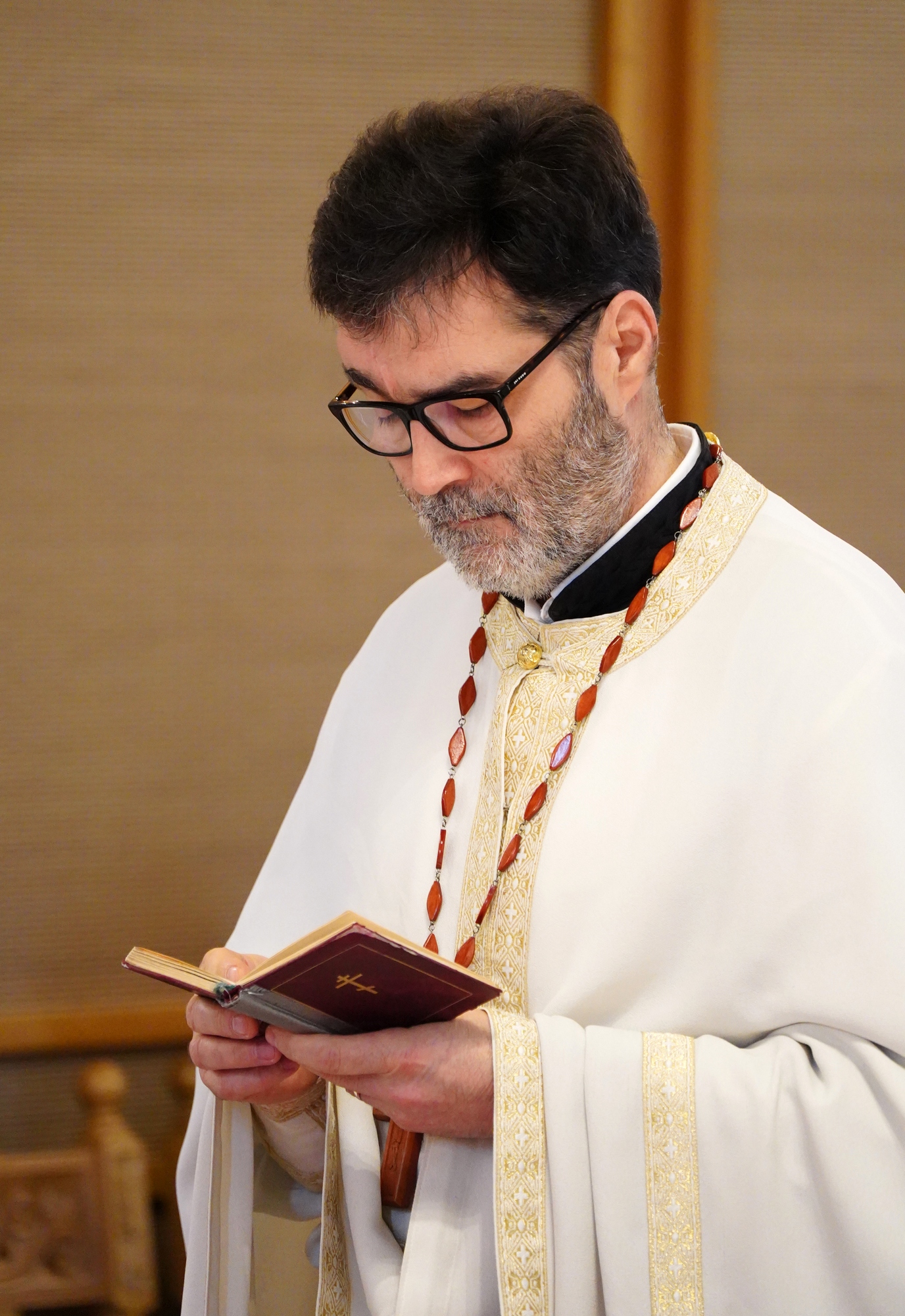 The Divine Liturgy in Ressurestion of Christ Cathedral in Tirana 