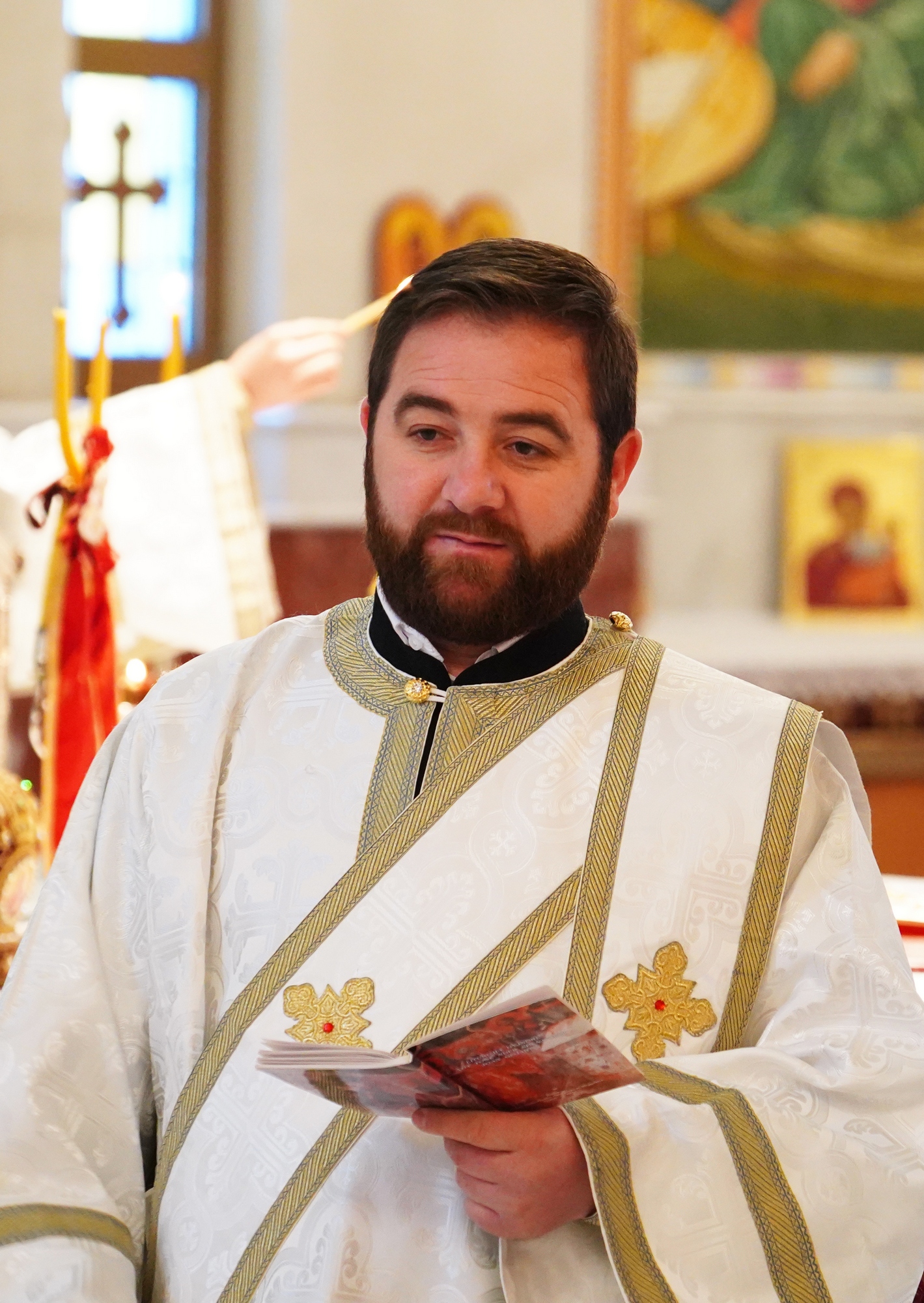 The Divine Liturgy in Ressurestion of Christ Cathedral in Tirana 