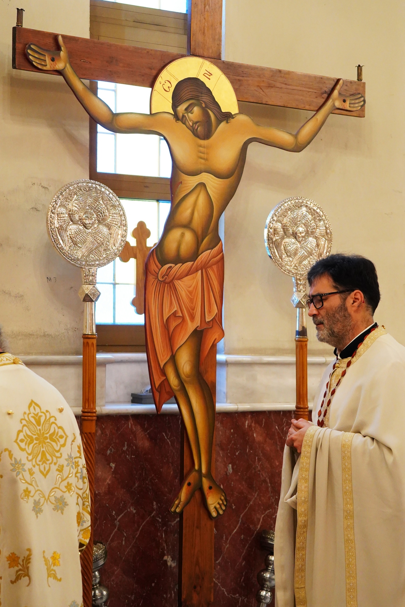 The Divine Liturgy in Ressurestion of Christ Cathedral in Tirana 