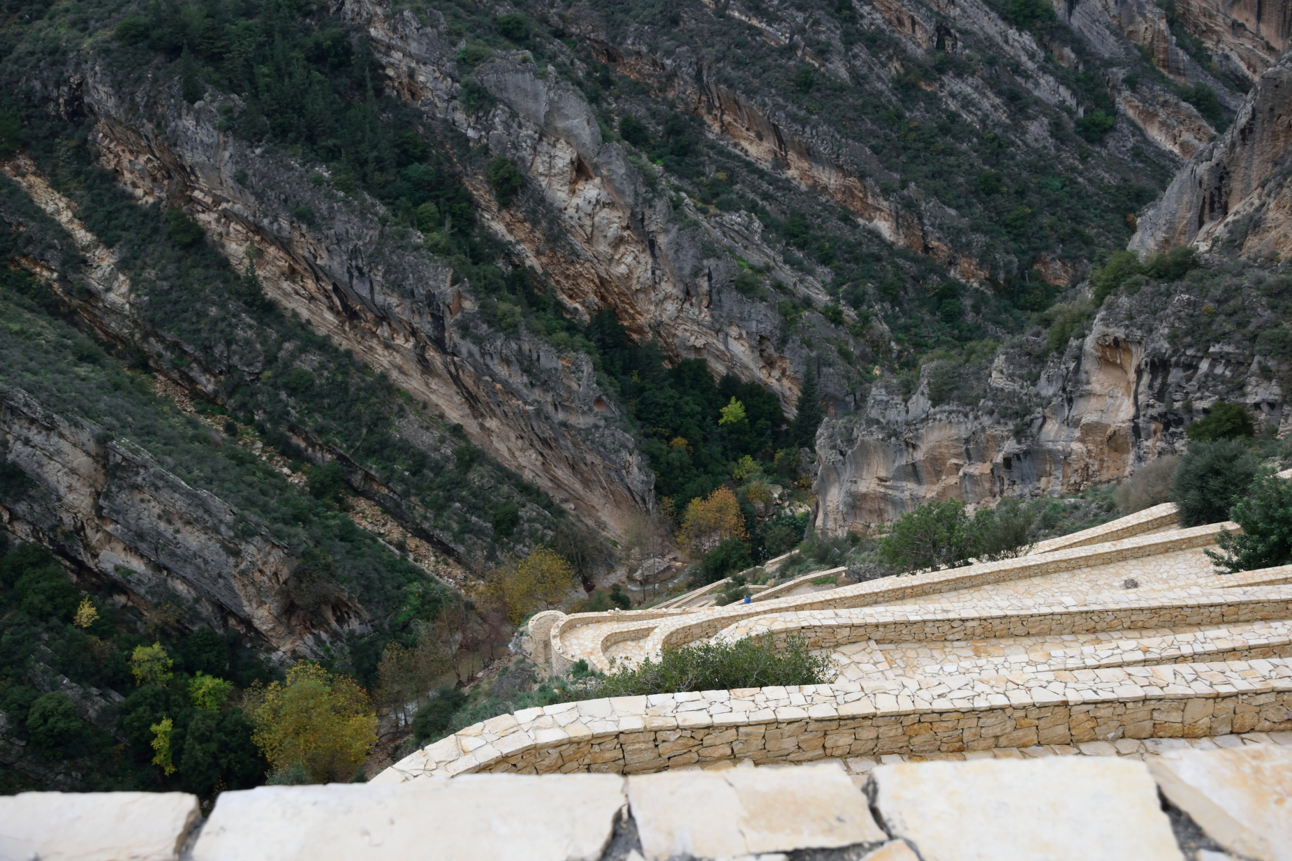 Way to monastery Hamatoura