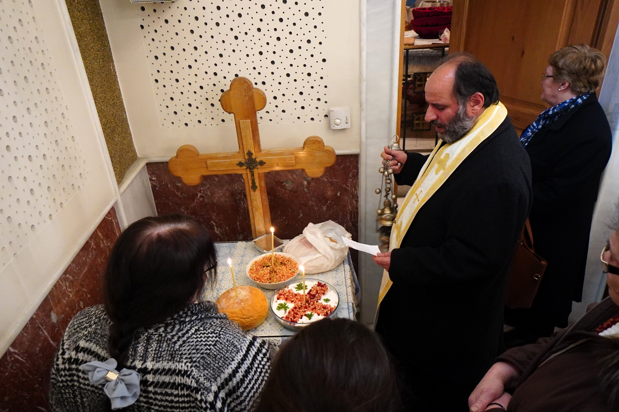 The Divine Liturgy in Ressurection of Christ Cathedral in Tirana 