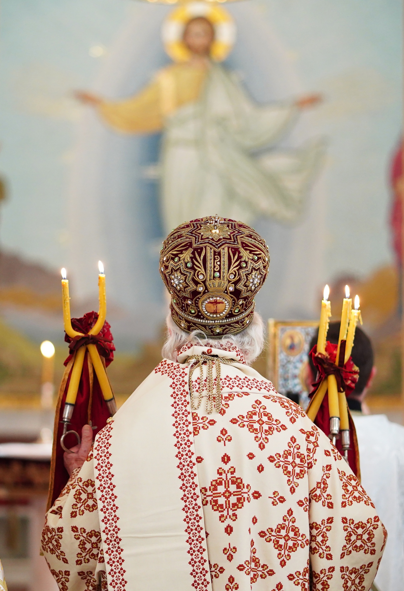 The Divine Liturgy in Ressurection of Christ Cathedral in Tirana  