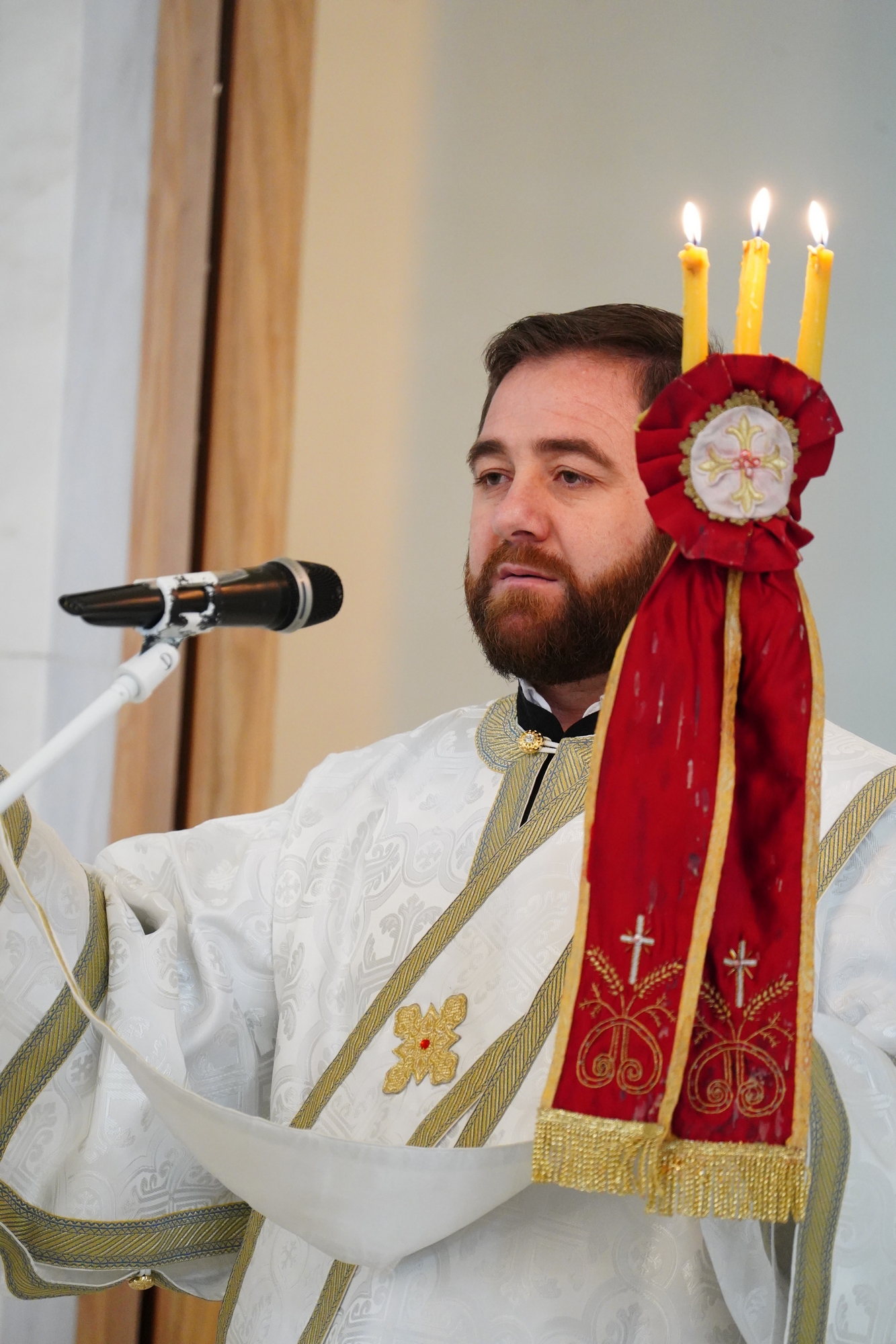 The Divine Liturgy in Ressurection of Christ Cathedral in Tirana