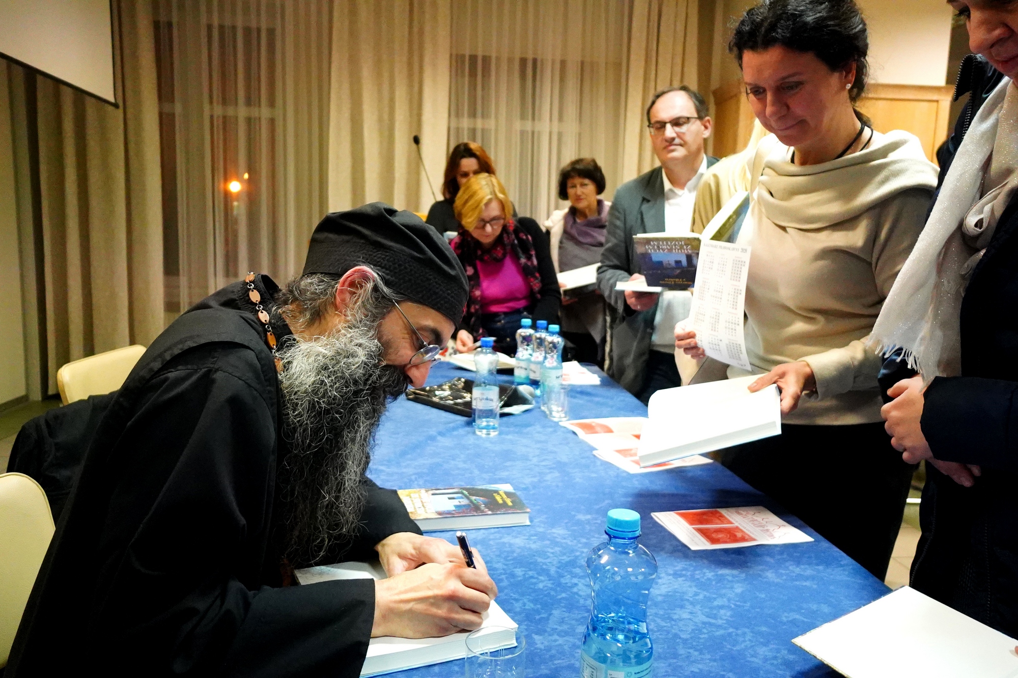 Meeting in Białystok with hieromonk Efraim from Alaska