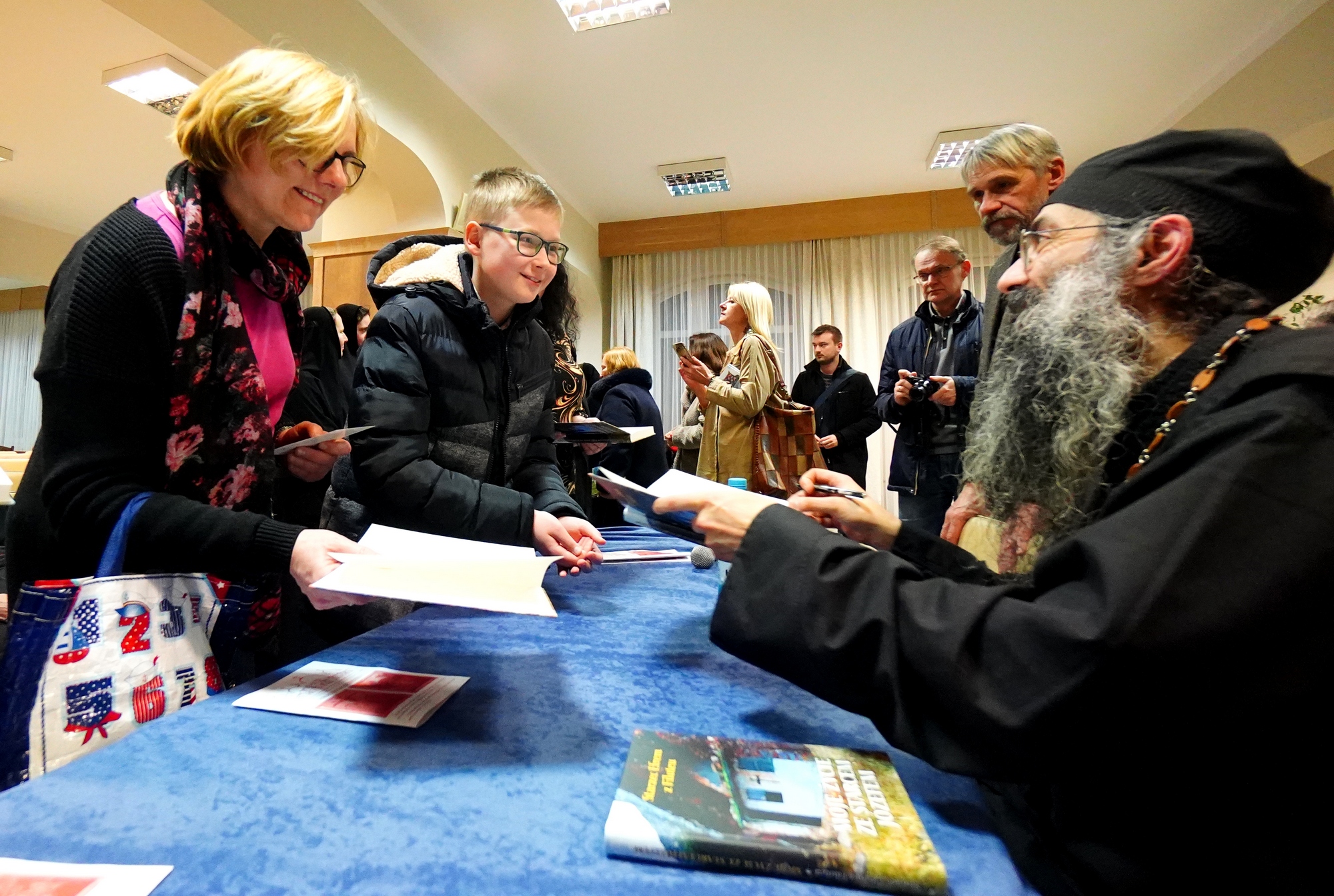 Meeting in Białystok with hieromonk Efraim from Alaska