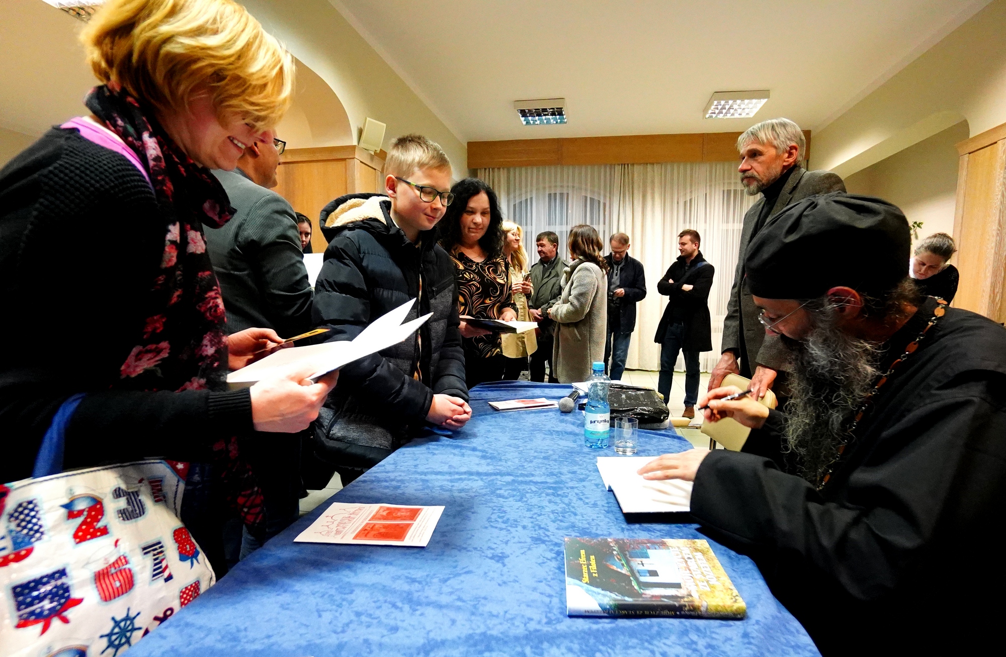 Meeting in Białystok with hieromonk Efraim from Alaska 