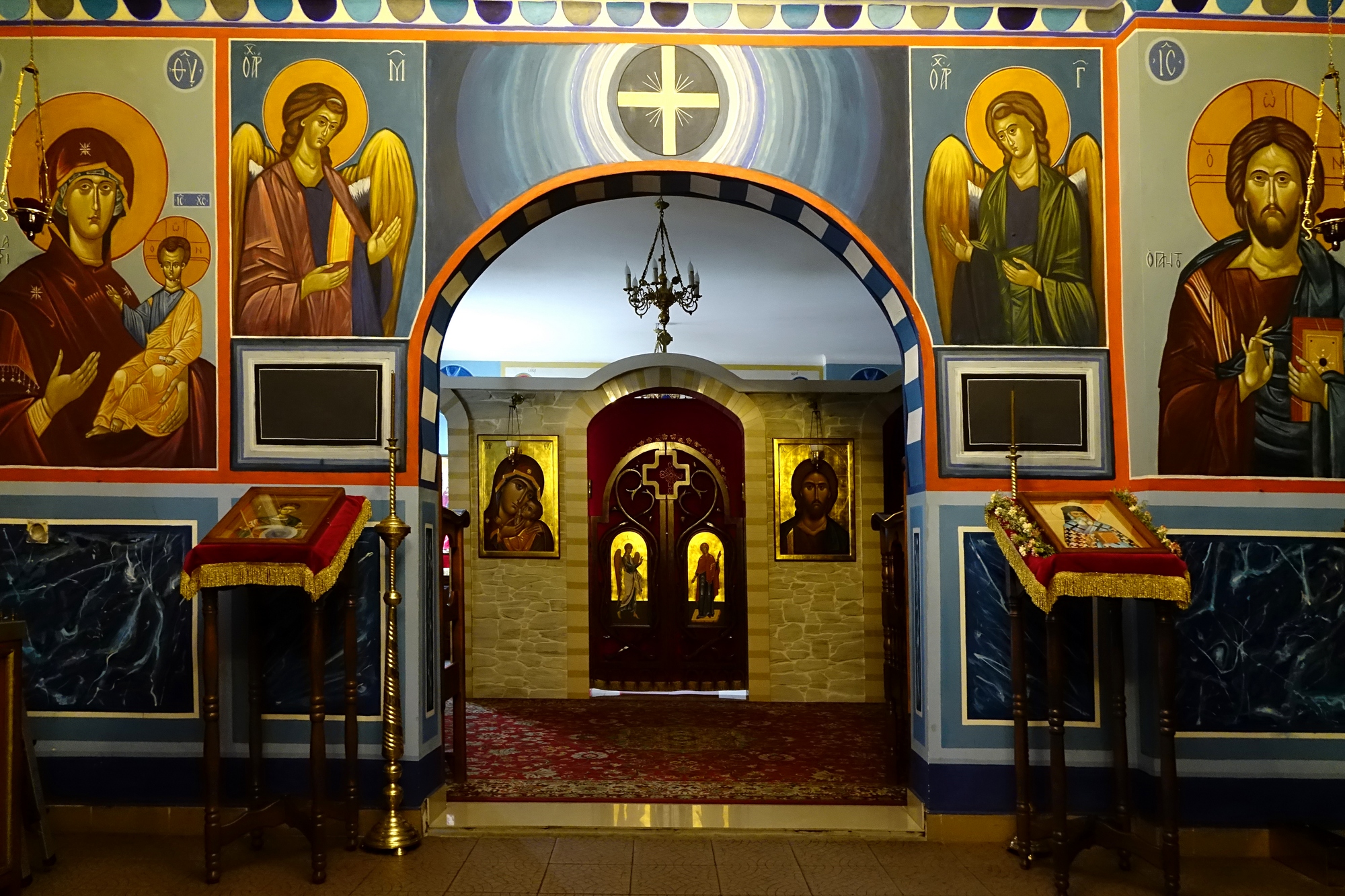 St. Nectarios of Egina Orthodox church in Saki