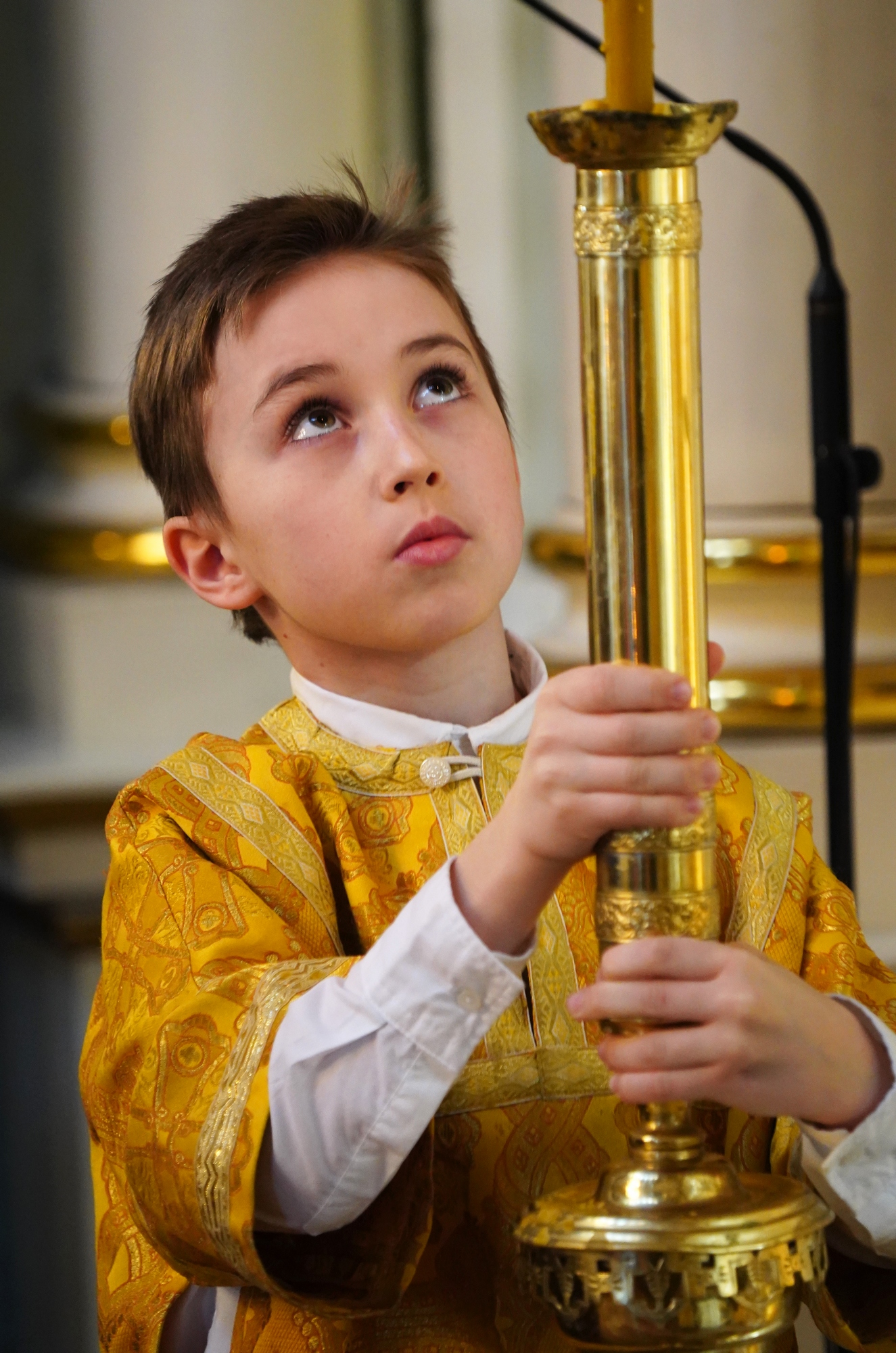 The Divine Liturgy in St. Nicholas Orthodox Cathedal in Białystok