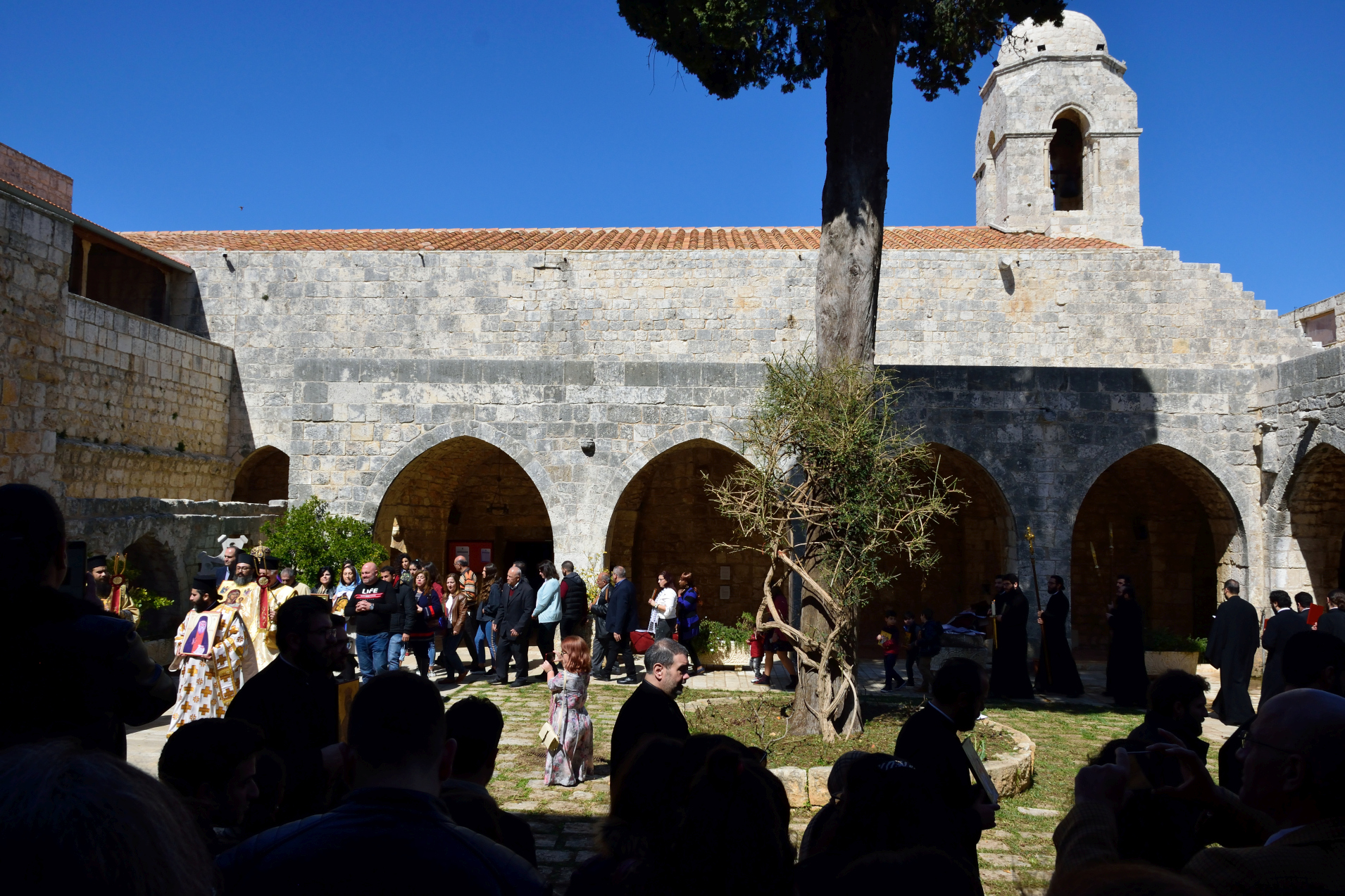 Procession in Balamand - Sunday of Orthodoxy 2020