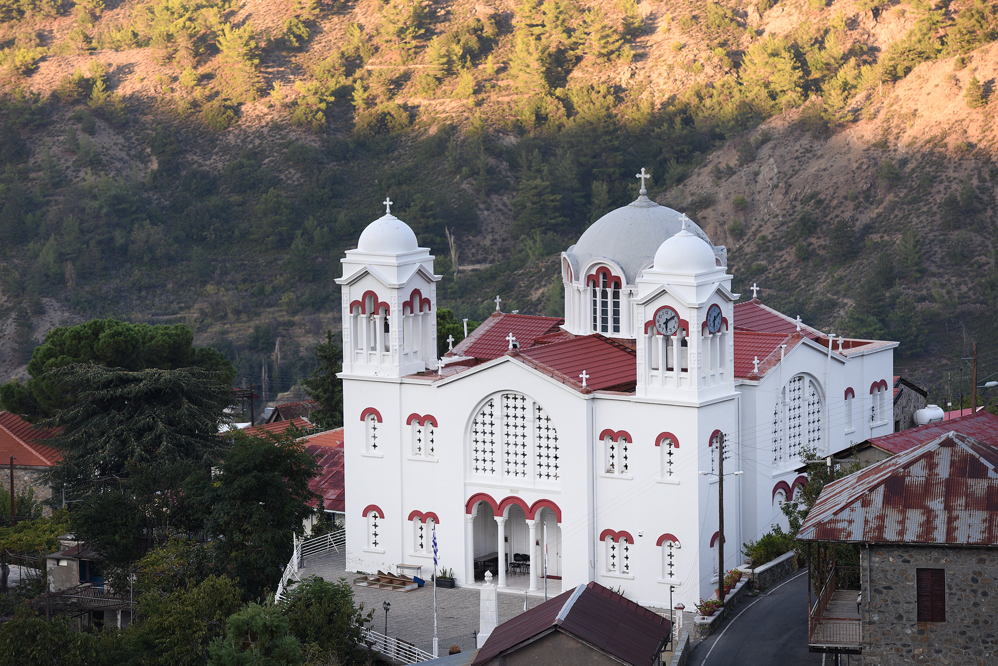 Church of Holy Cross in Pedoulas village