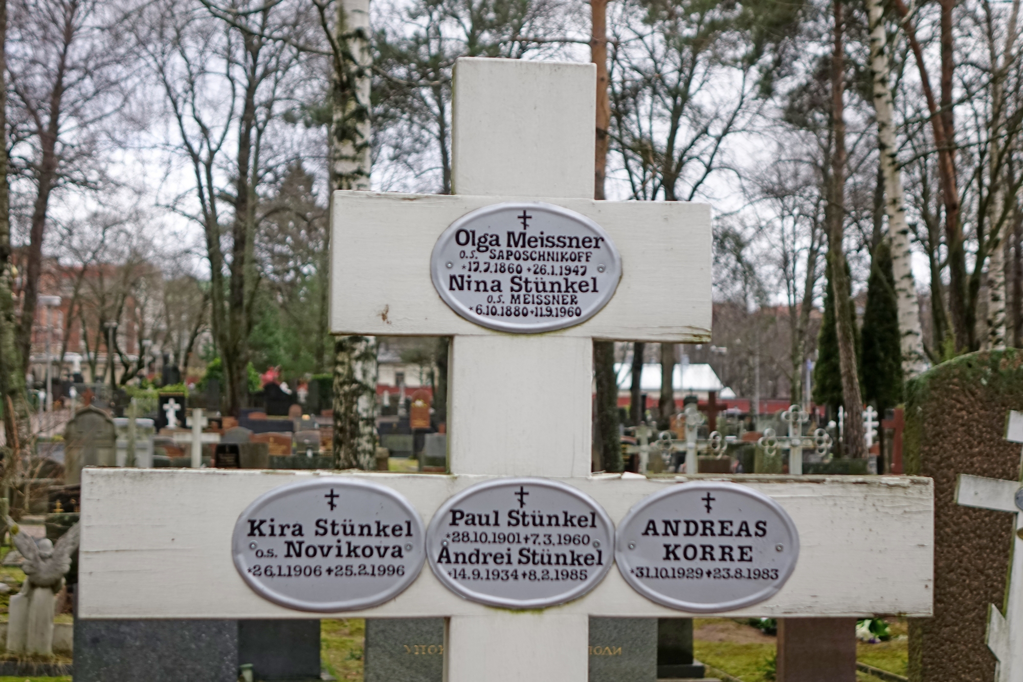 In Orthodox Cementary in Helsinki