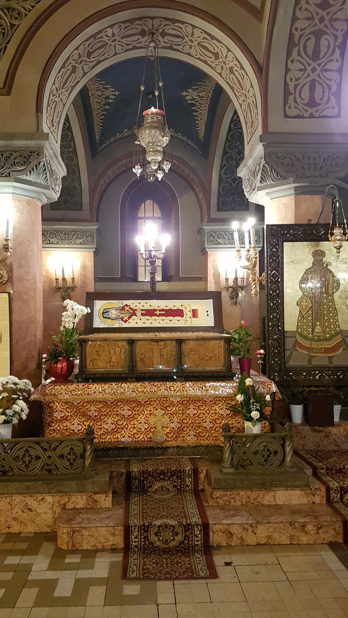 Reliquary of St. Joseph the New, in Timișoara