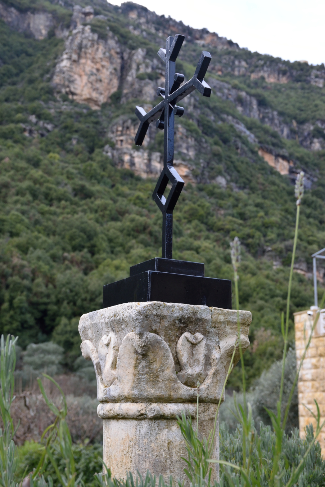 Miraclous cross in the Douma monastery