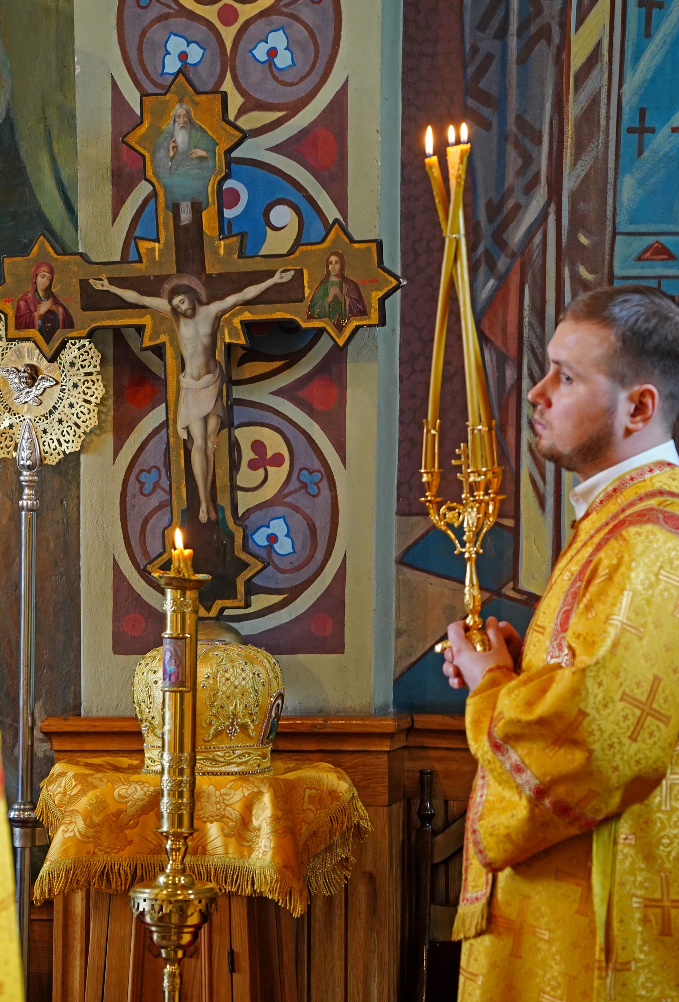 The Divine Liturgy in St. Nicholas Cathedral in Białystok