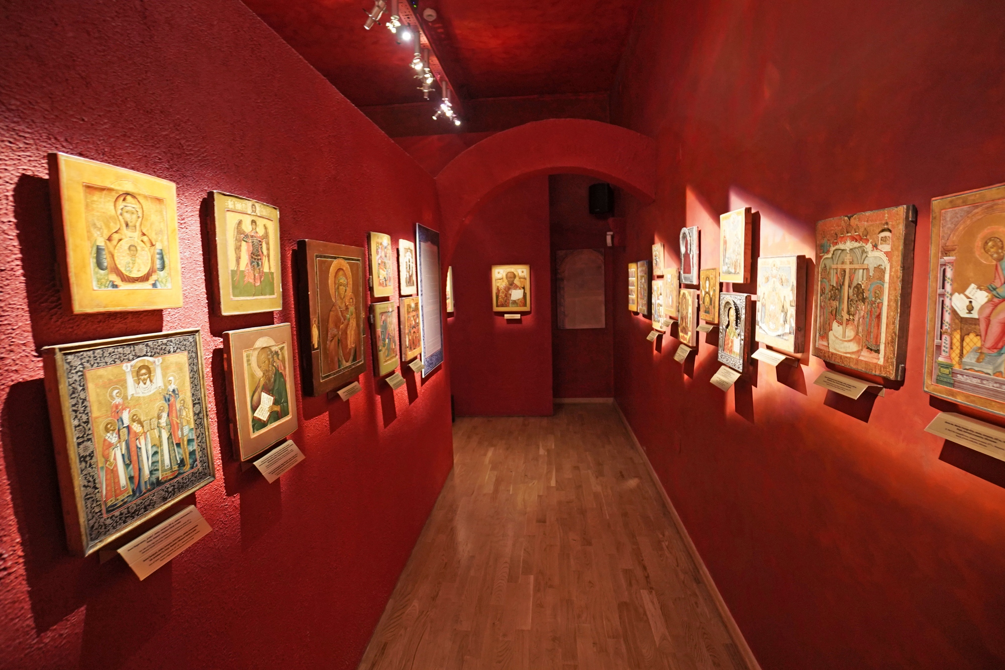 In the Icon Museum in Supraśl Monastery