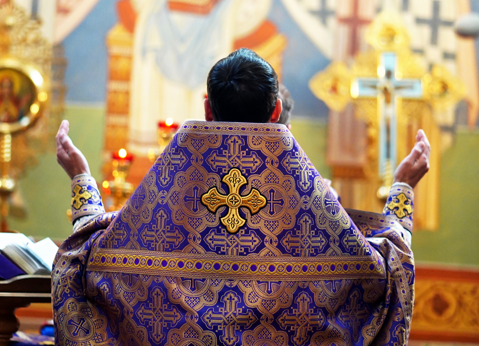 Holy Thursday Divine Liturgy in Zwierki Convent