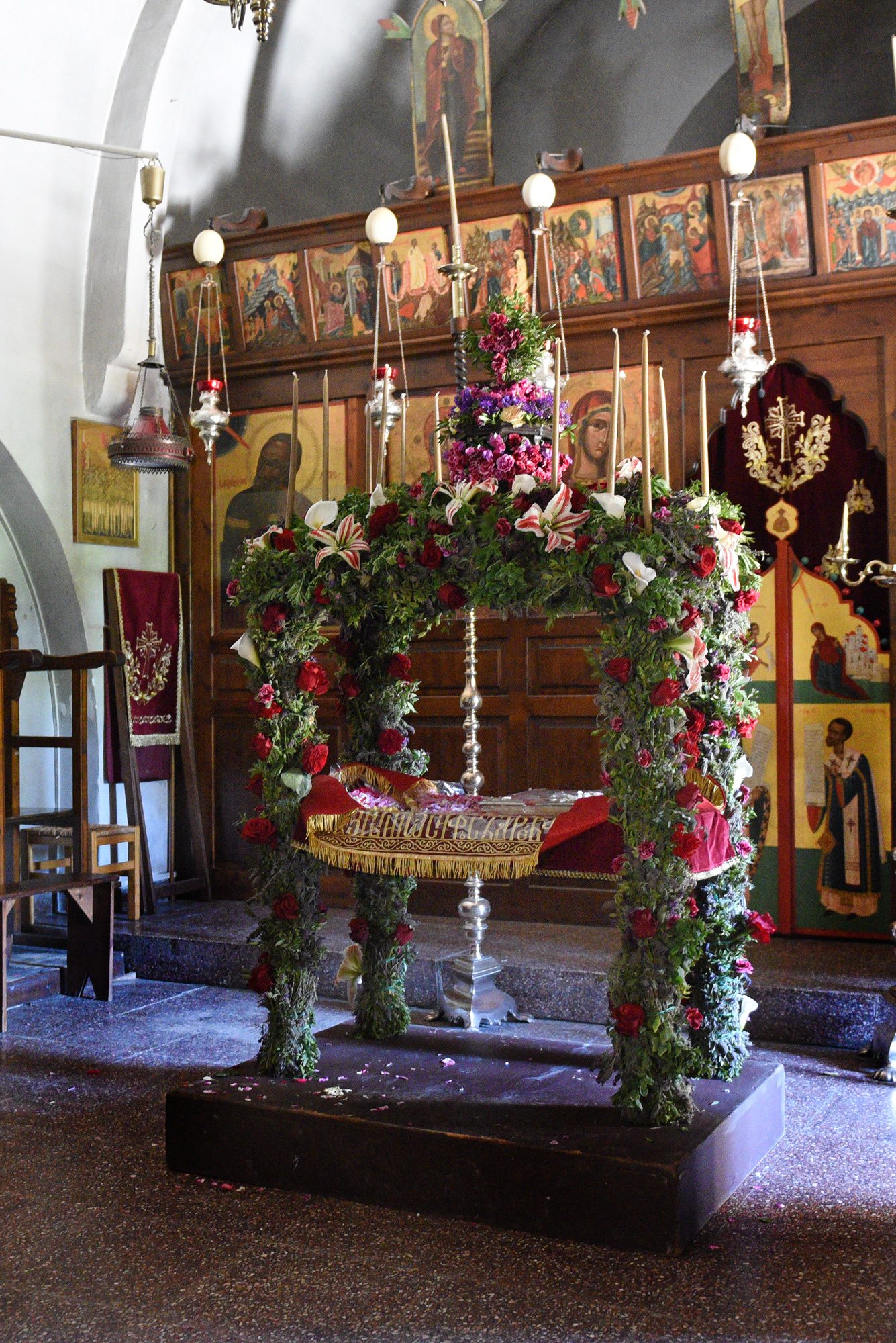 Holy Friday 2018, Mavrovouni Monastery