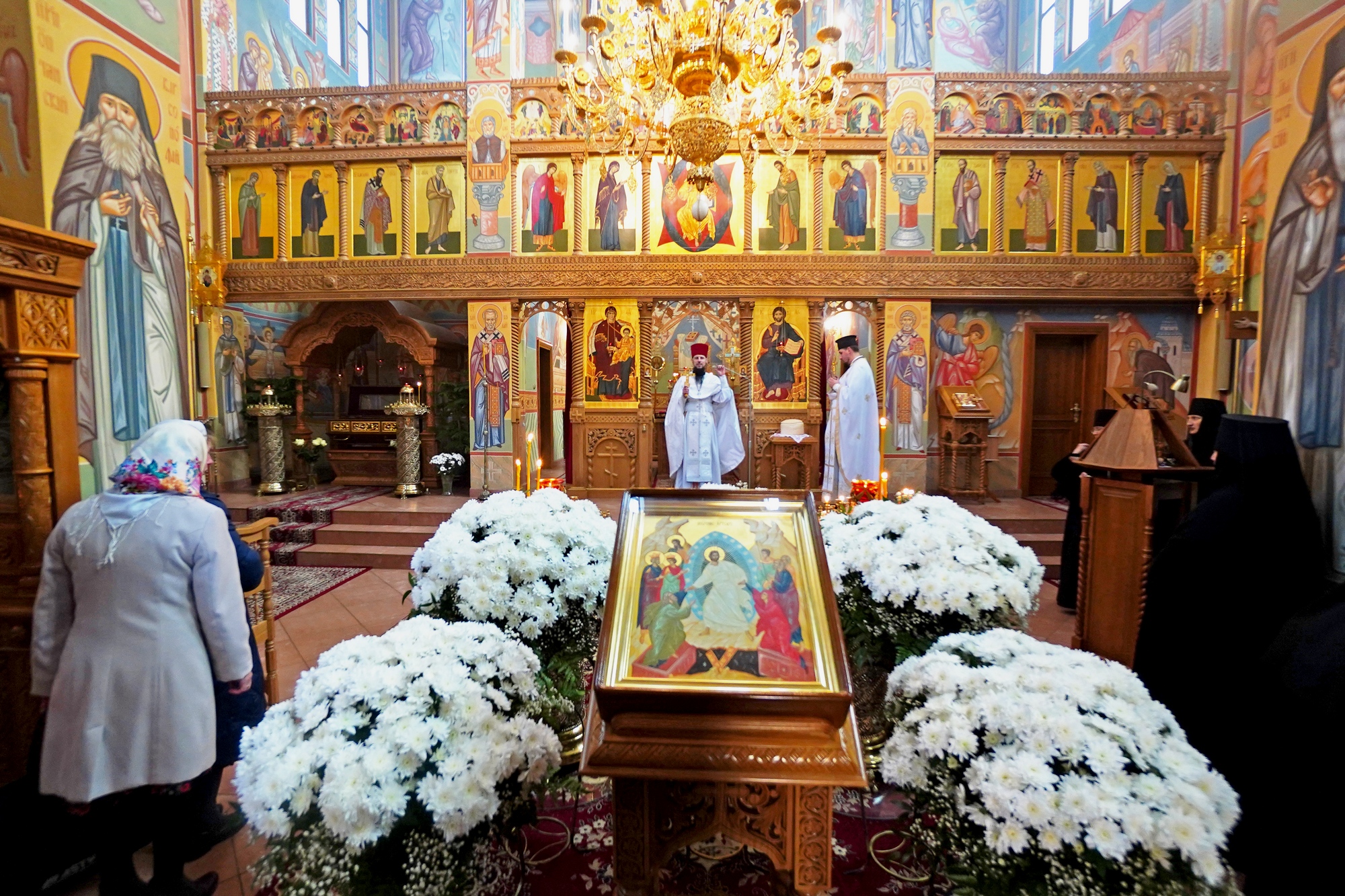 Bright Monday Paschal procession in Zwierki Convent