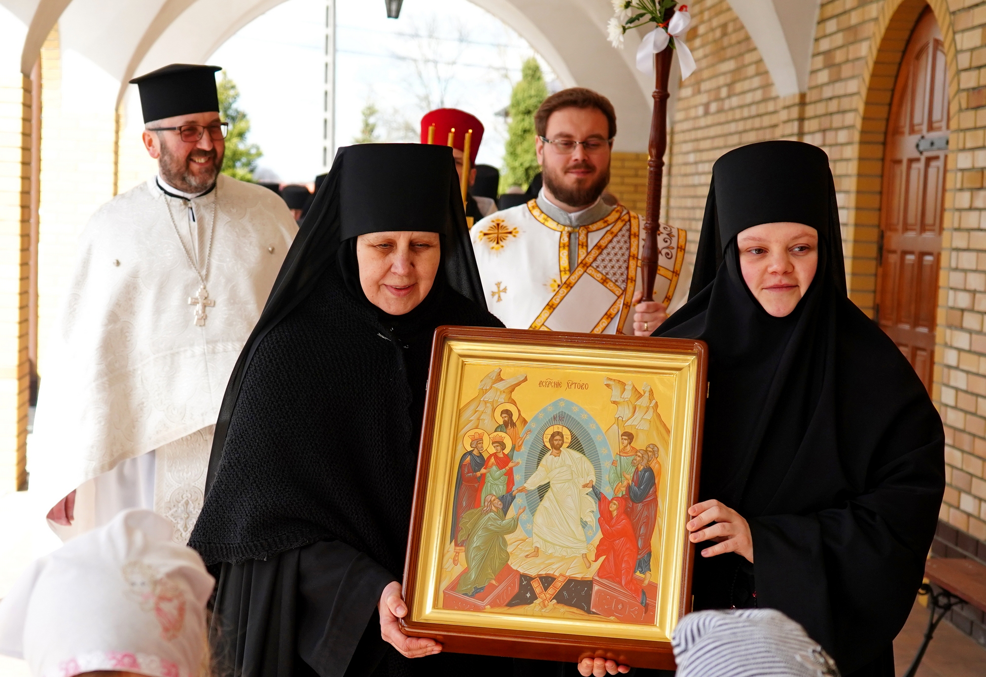 Bright Tuesday Paschal procession in Zwierki Convent