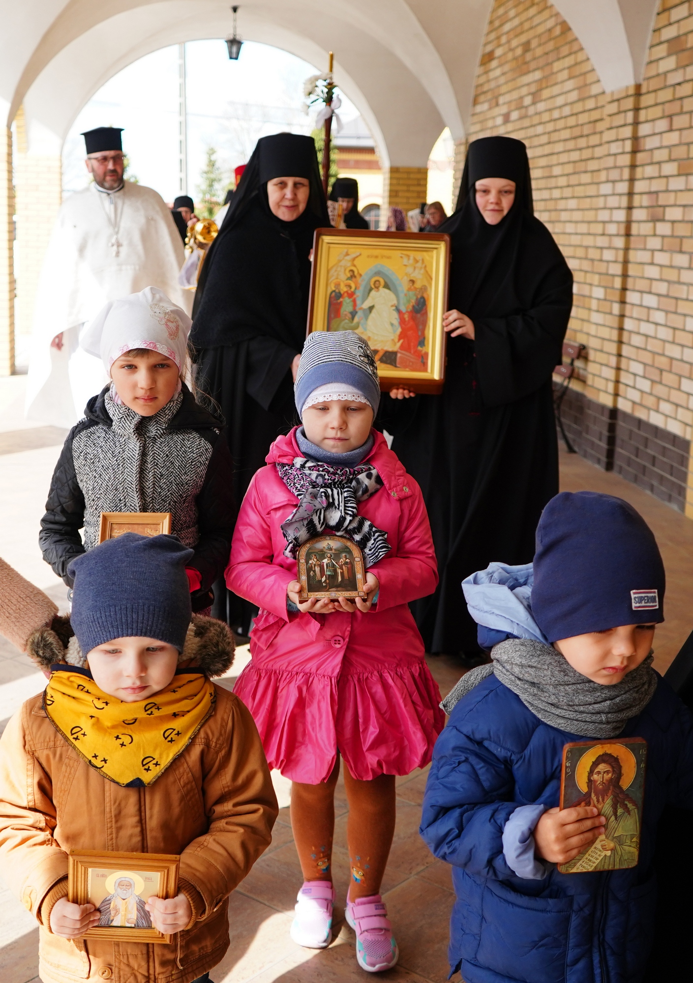 Bright Tuesday Paschal procession in Zwierki Convent 