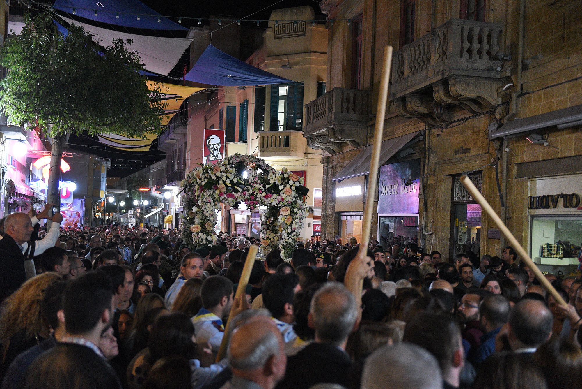 Holy Friday 2018, Nicosia,  Faneromeni church