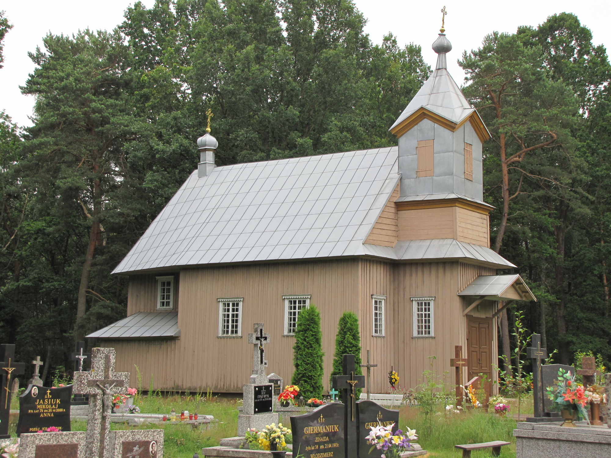 Cmentarna kaplica - Trześcianka