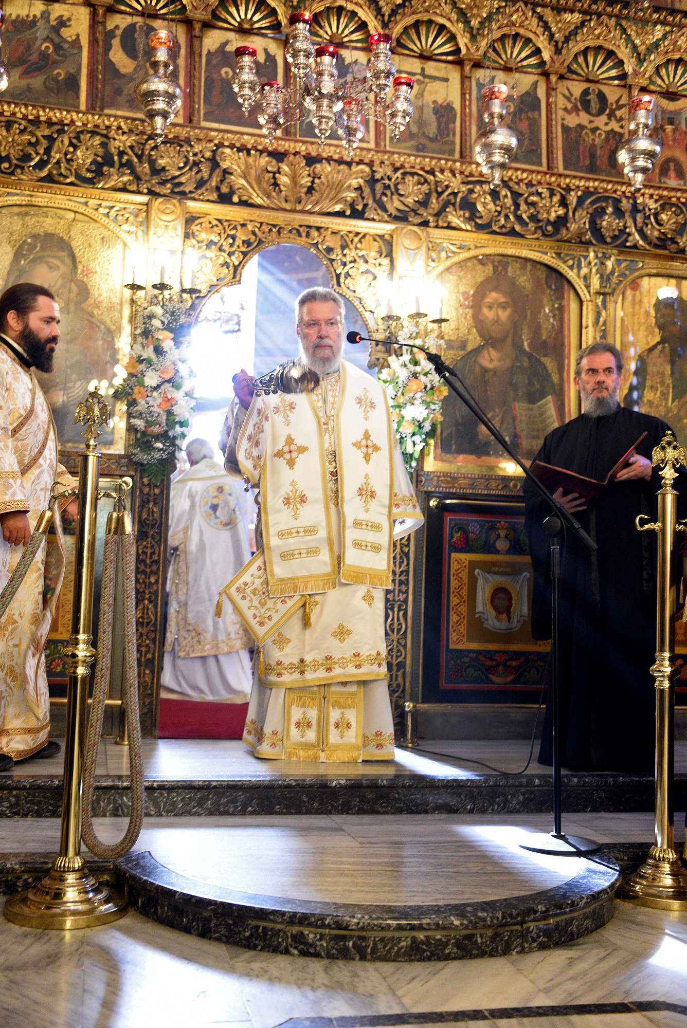 Feast at St Neophytos Monastery, near Paphos