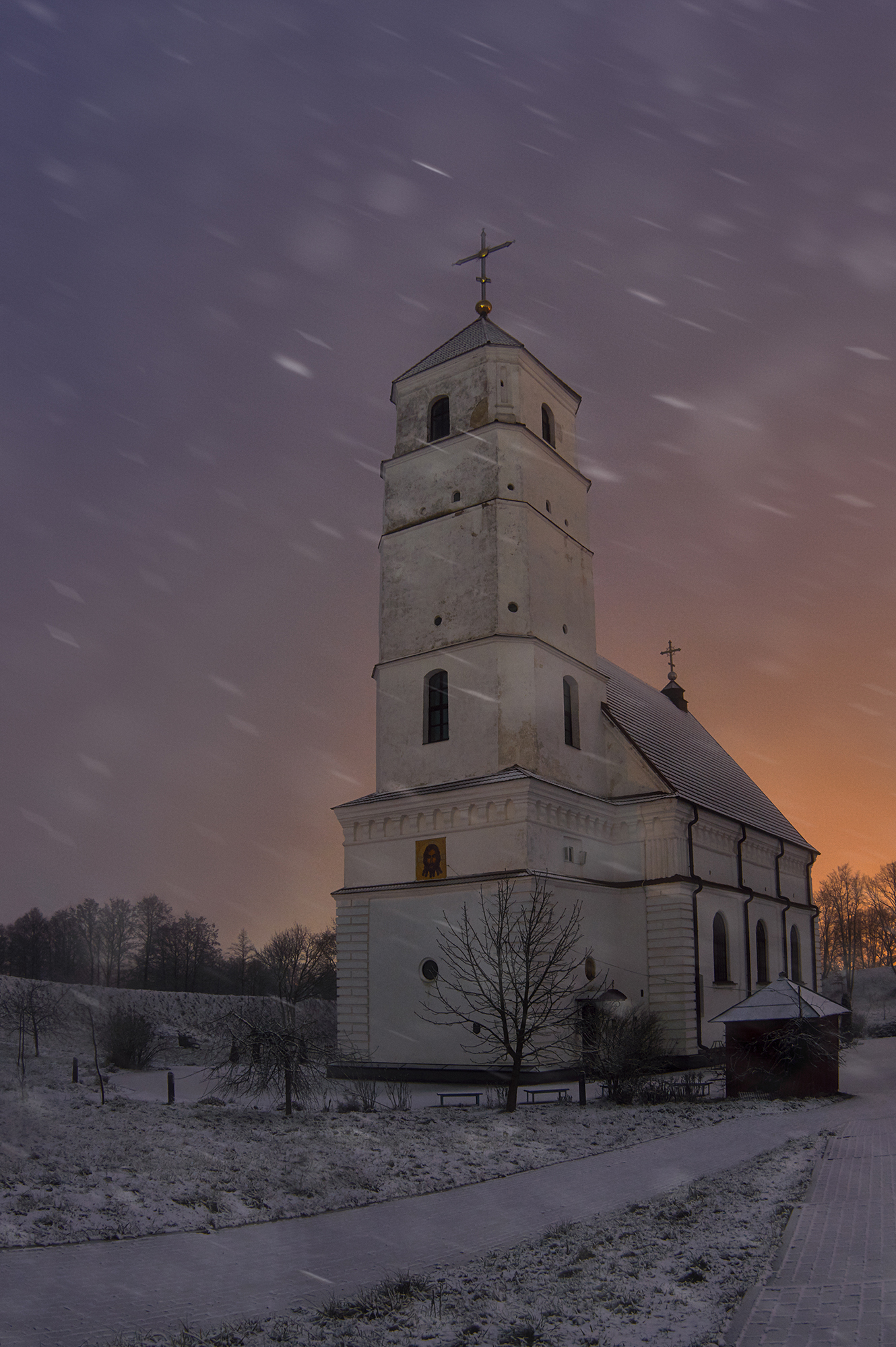 Orthodox church of the Transfiguration(front view)