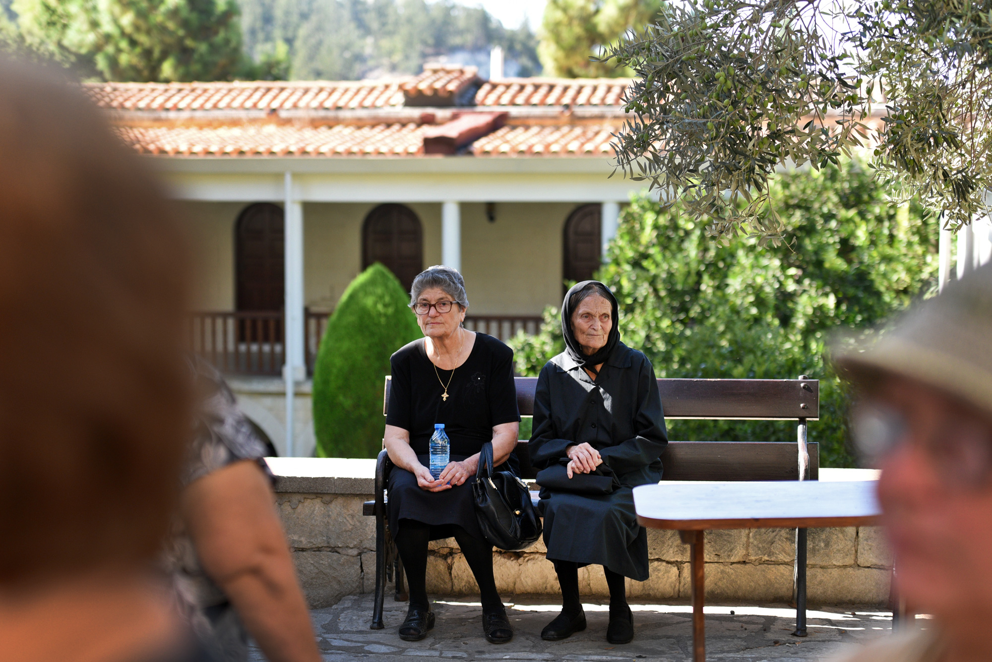 Feast at St Neophytos Monastery, near Paphos